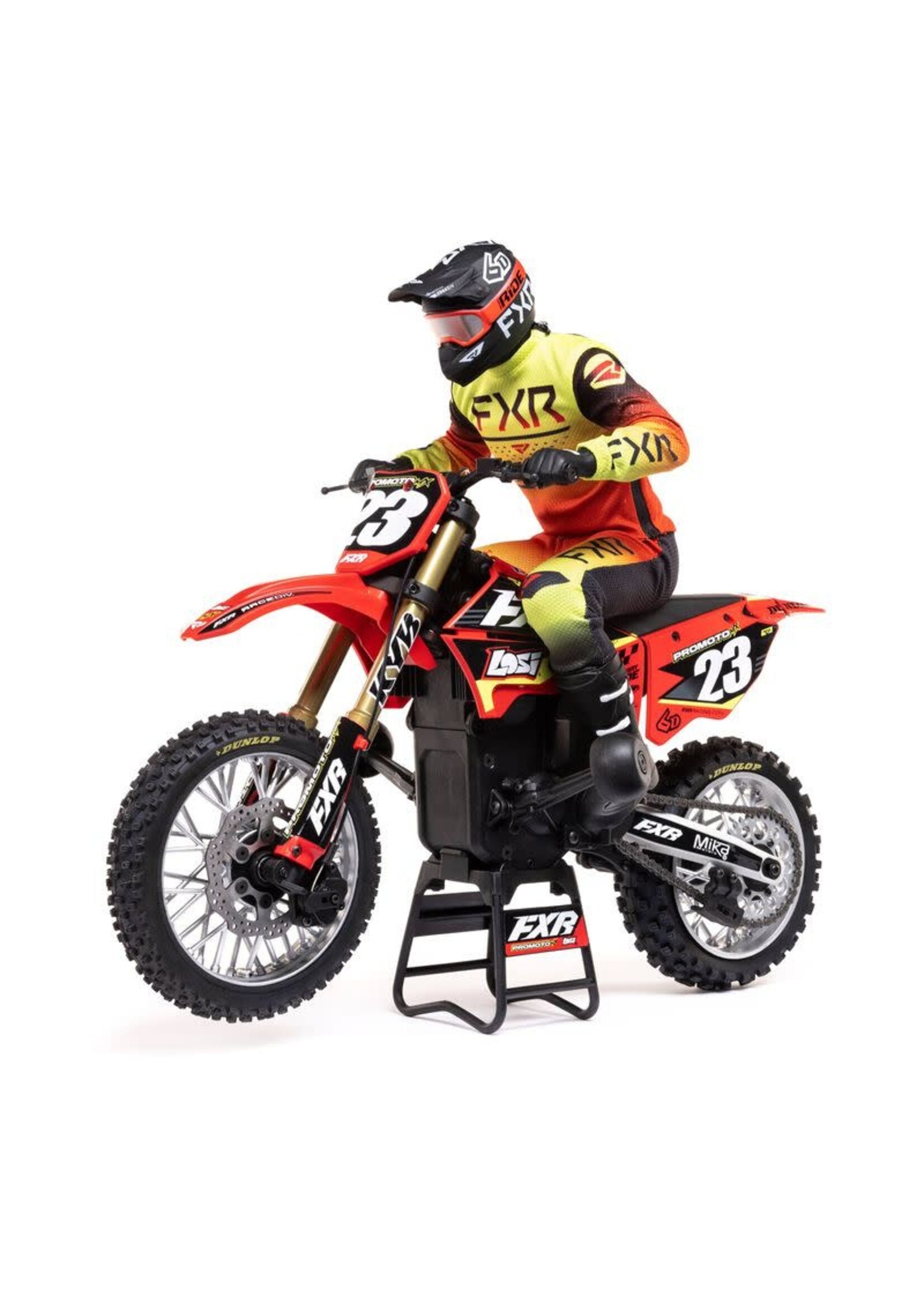Losi LOS06000T1 Losi 1/4 Promoto-MX Motorcycle RTR, Club MX (RED)