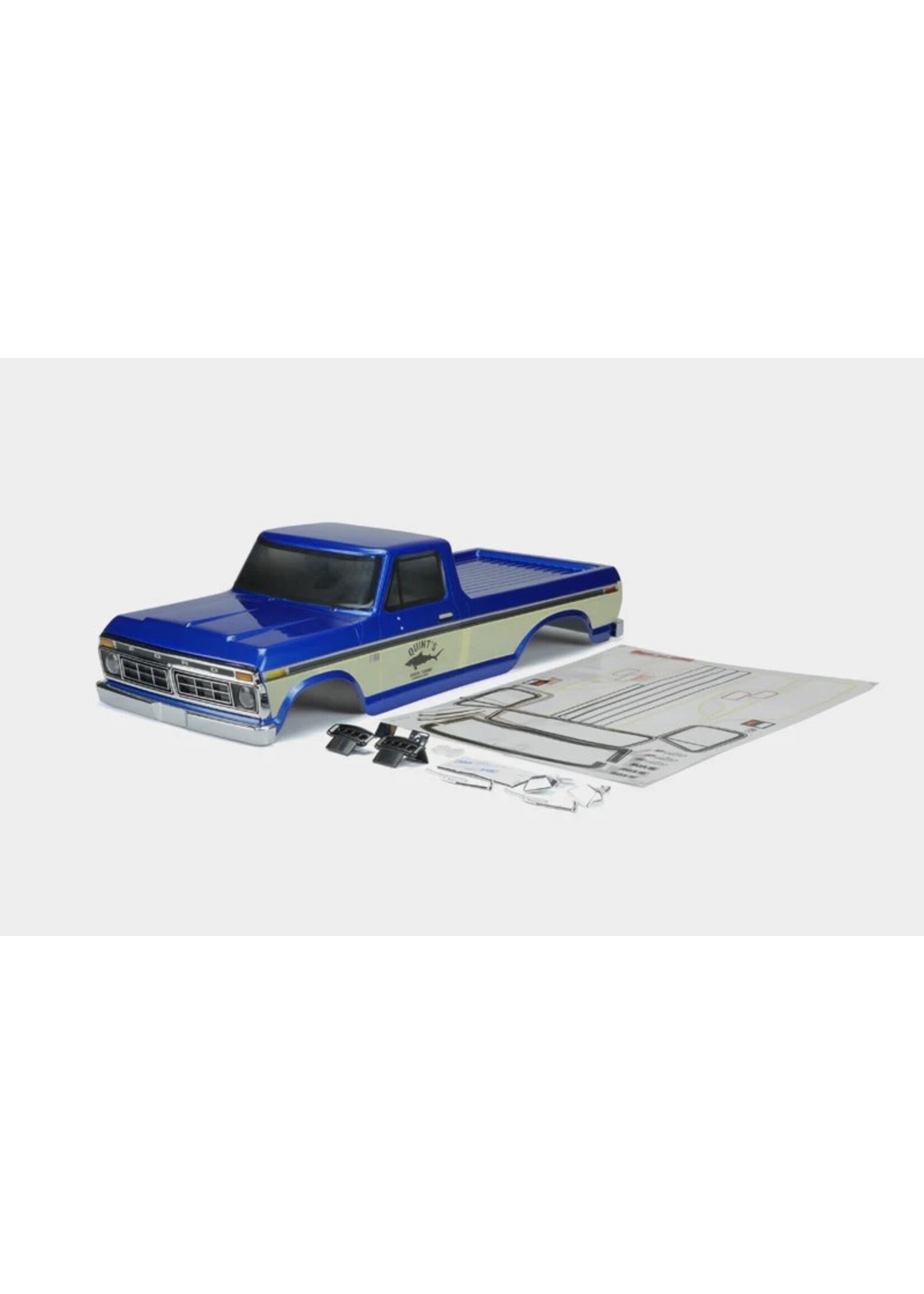 CARISMA 1976 F-150 Painted Body Set Metallic Blue, for SCA-1E (324mm)