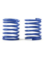 Traxxas Spring, shock (blue) (3.7 rate) (2)
