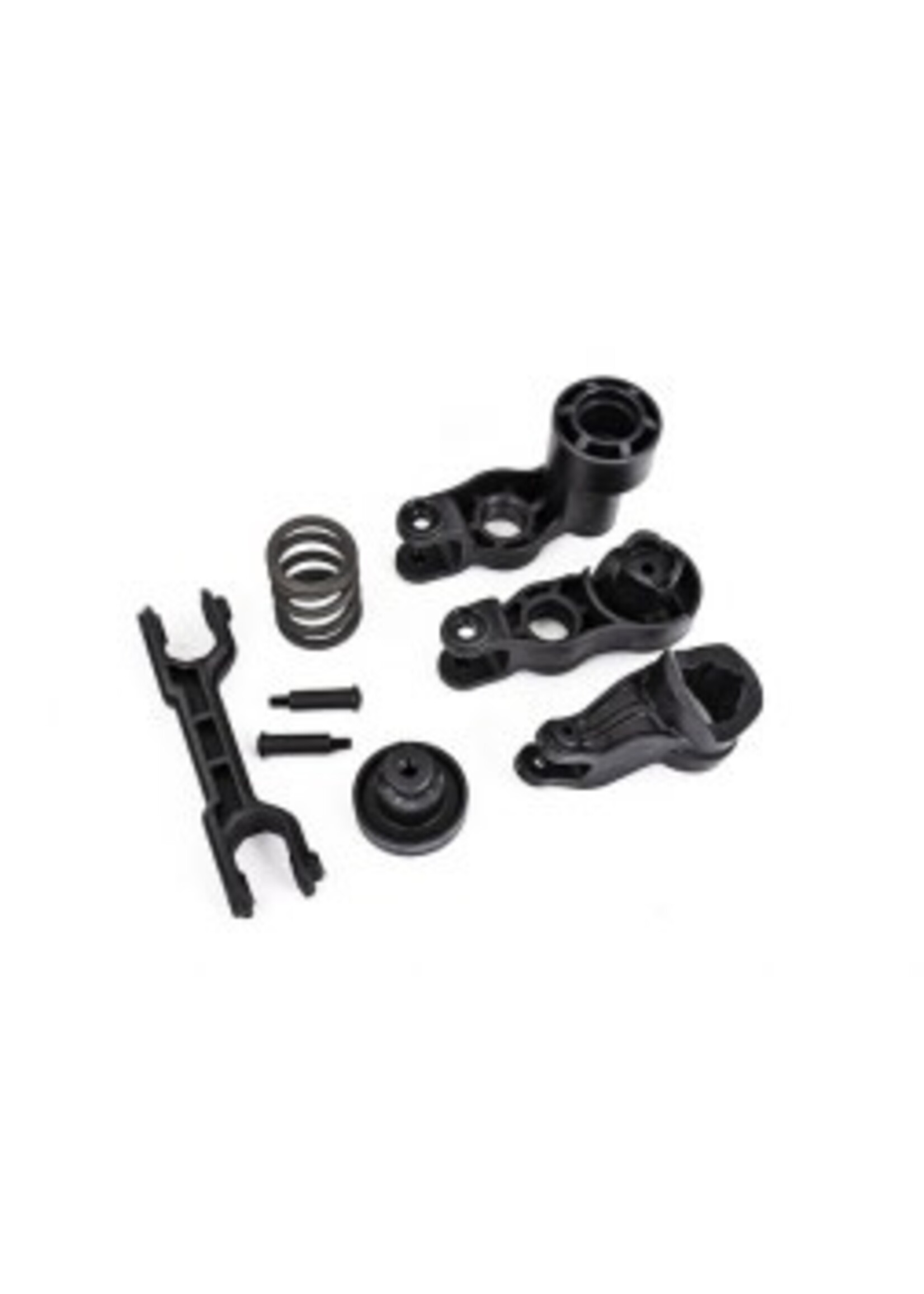 Traxxas 7843 XRT® Steering bellcranks/ servo saver/ servo saver spring/ draglink/ 3x20mm shoulder screws (2)
