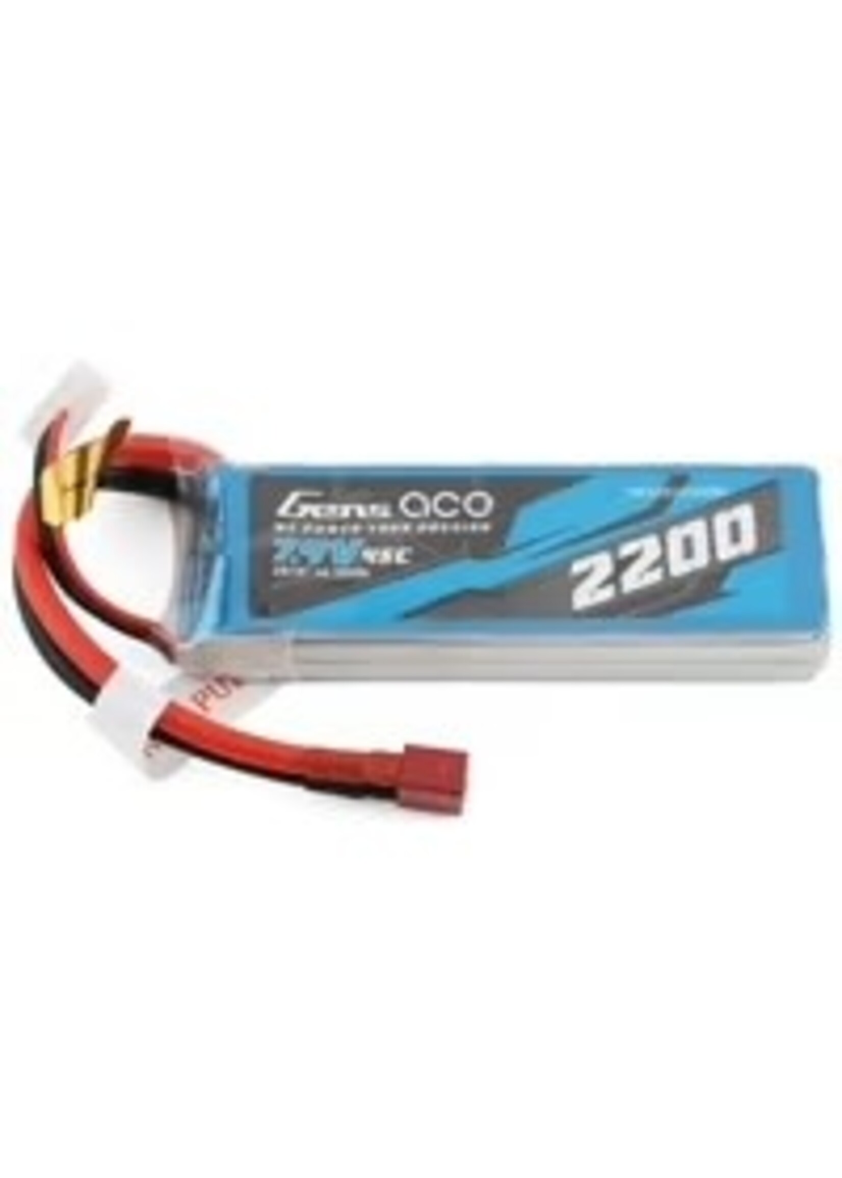 Gens ace GEA2S220045D Gens Ace 2s LiPo Battery 45C (7.4V/2200mAh) w/T-Style Connector