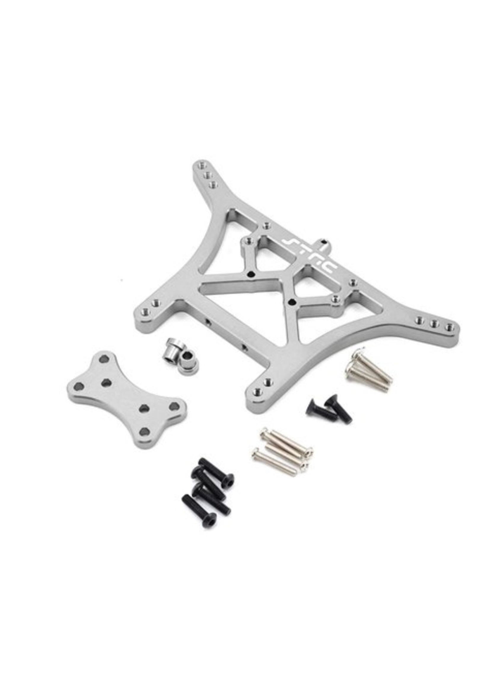ST Racing Concepts SPTST3638S ST Racing Concepts 6mm Heavy Duty Rear Shock Tower (Silver)