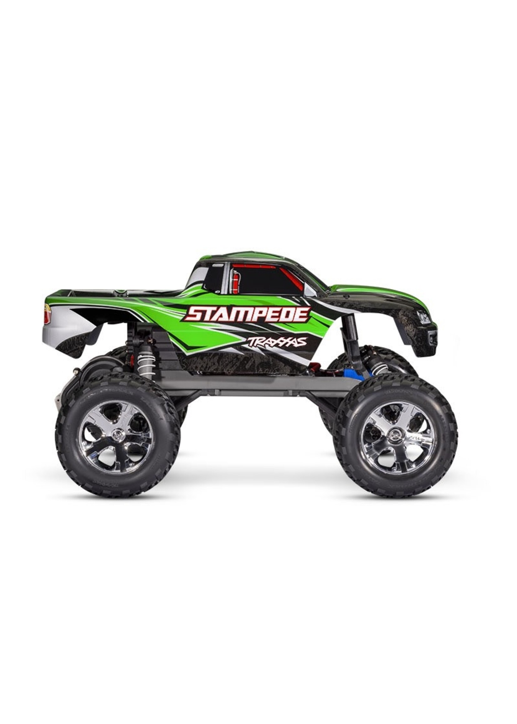 Traxxas 36054-8 STAMPEDE 1/10 MONSTER TRUCK, USB-C, GREEN