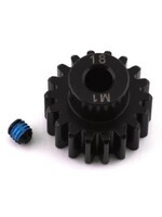Traxxas Gear, 18-T pinion (machined) (1.0 metric pitch) (fits 5mm shaft)/ set screw (for use only with steel spur gears)