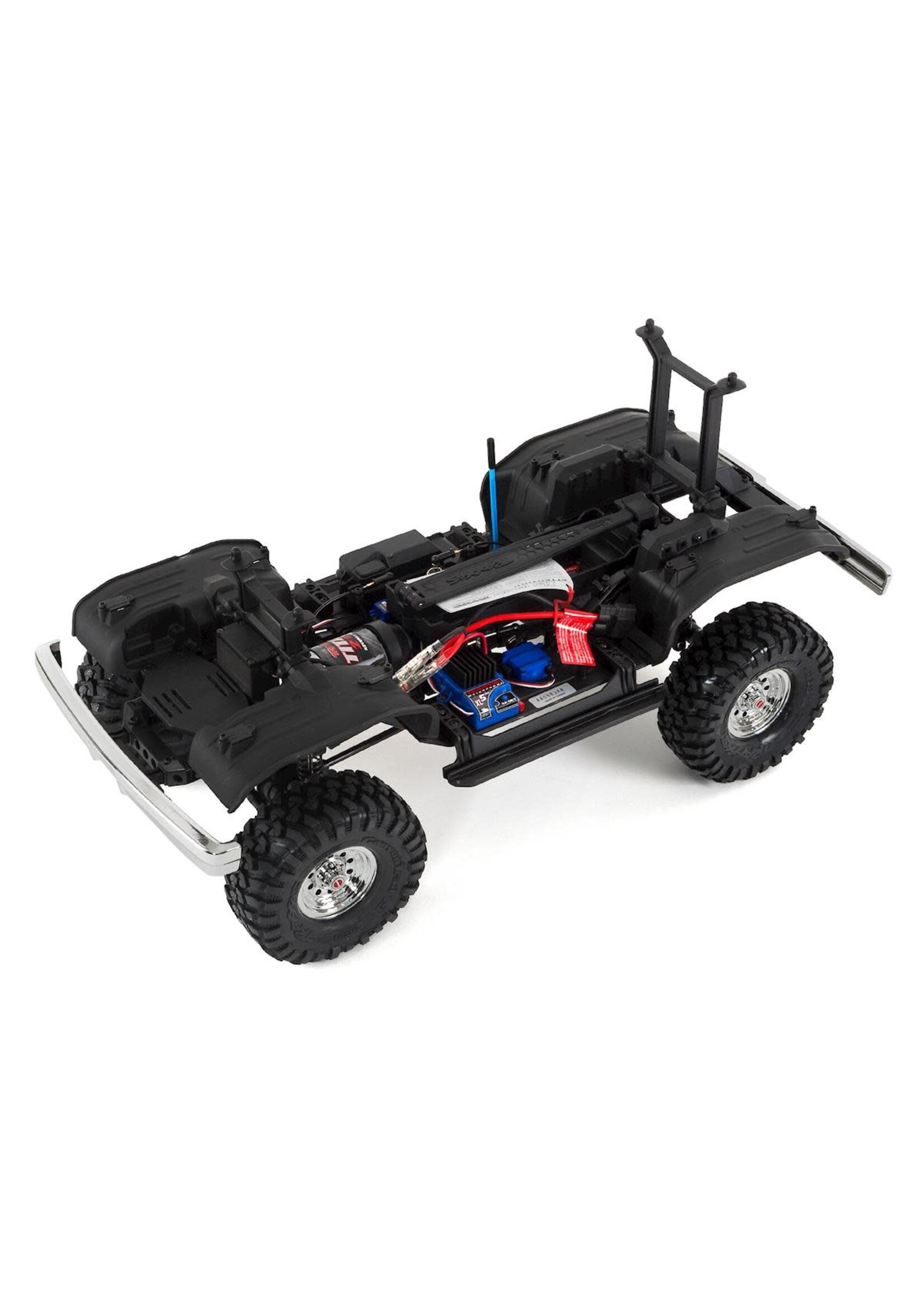 Traxxas TRX-4 Scale and Trail  Crawler with Ford Bronco Body: 4WD Electric Truck with TQi Traxxas Link  Enabled 2.4GHz Radio System(SUN)