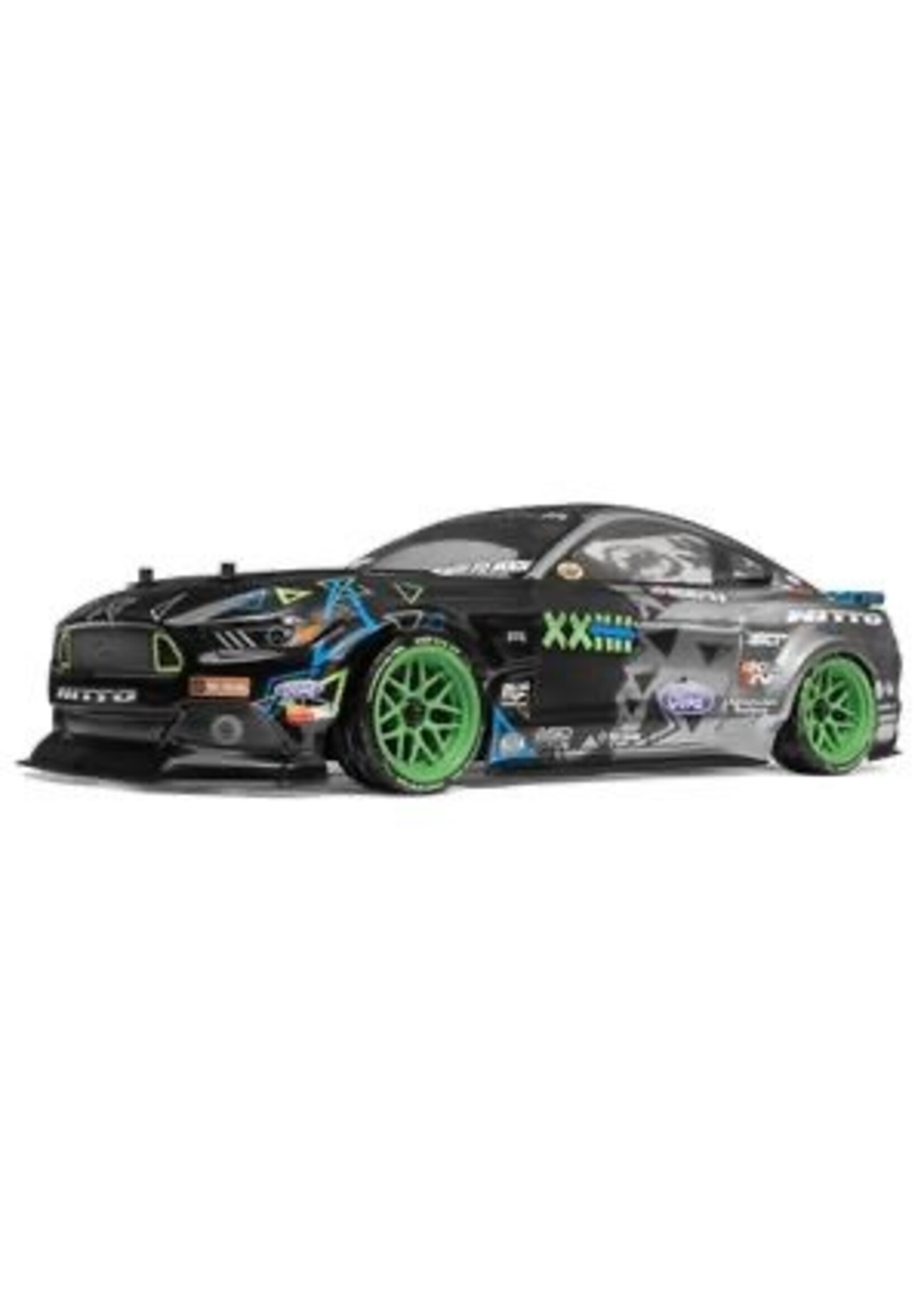 HPI Racing HPI115984 RS4 Sport 3 Vaughn Gitten Jr Ford Mustang, 1/10 4WD RTR w/2.4GHz Radio System, Battery & Charger