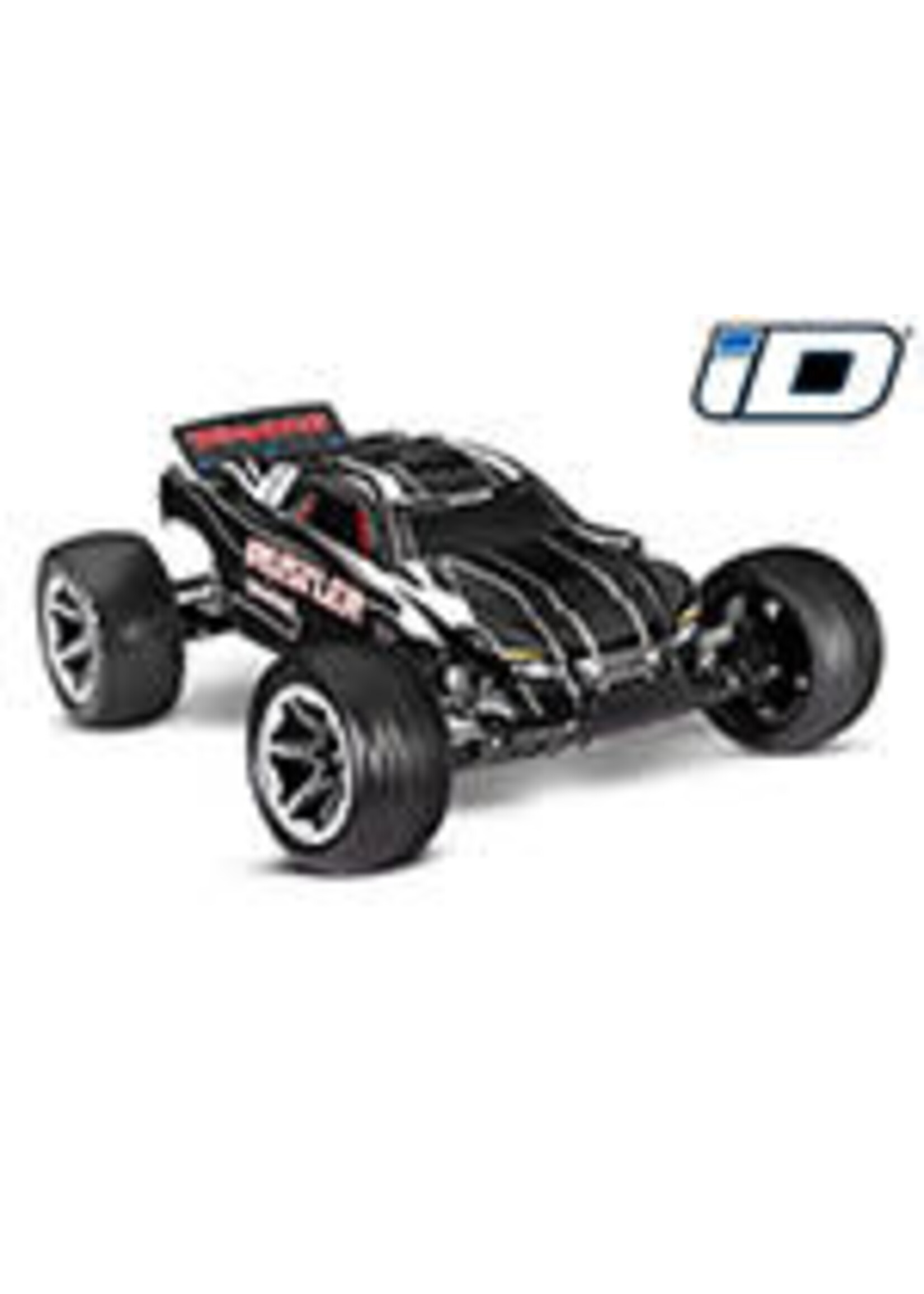 Traxxas 37054-8-BLK Traxxas Rustler 1/10 RTR Stadium Truck (BLACK) w/XL-5 ESC, TQ 2.4GHz Radio, Battery & USB-C Charger