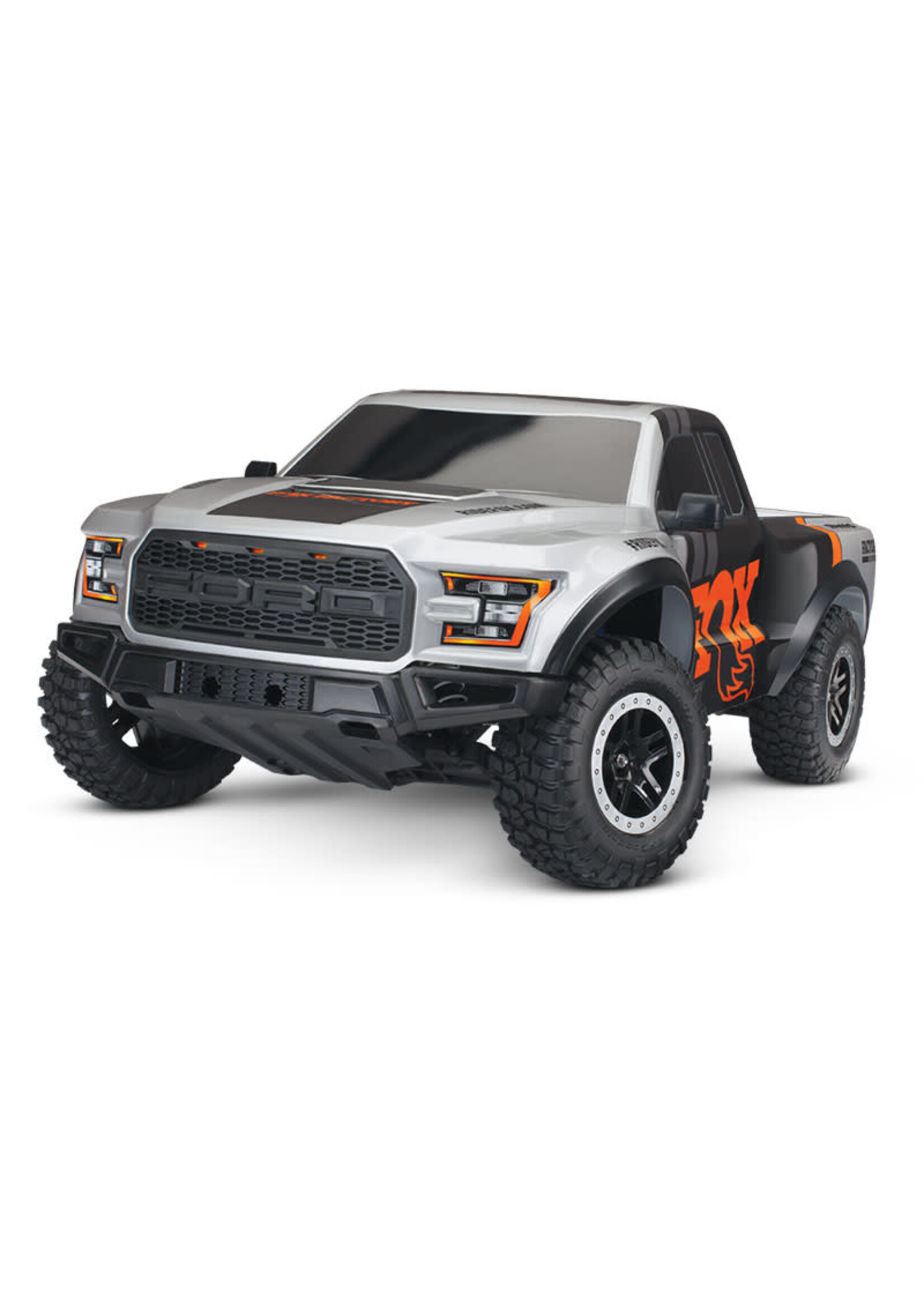 Traxxas 58094-8-FOX Traxxas Slash 1/10 RTR 2017 Ford Raptor 2WD Short Course Truck (Fox) w/XL-5 ESC, TQ 2.4GHz Radio, Battery & USB-C Charger