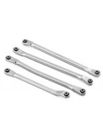 TREAL HOBBY Treal Hobby SCX6 Aluminum Upper Links Set (Silver) (Std Length) (4)