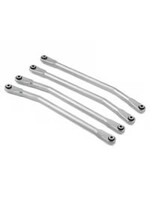 TREAL HOBBY Treal Hobby SCX6 Aluminum High Clearance Link Set (Silver) (4)