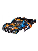 Traxxas Body, Slash® 4X4 (also fits Slash® VXL & Slash® 2WD), orange and blue