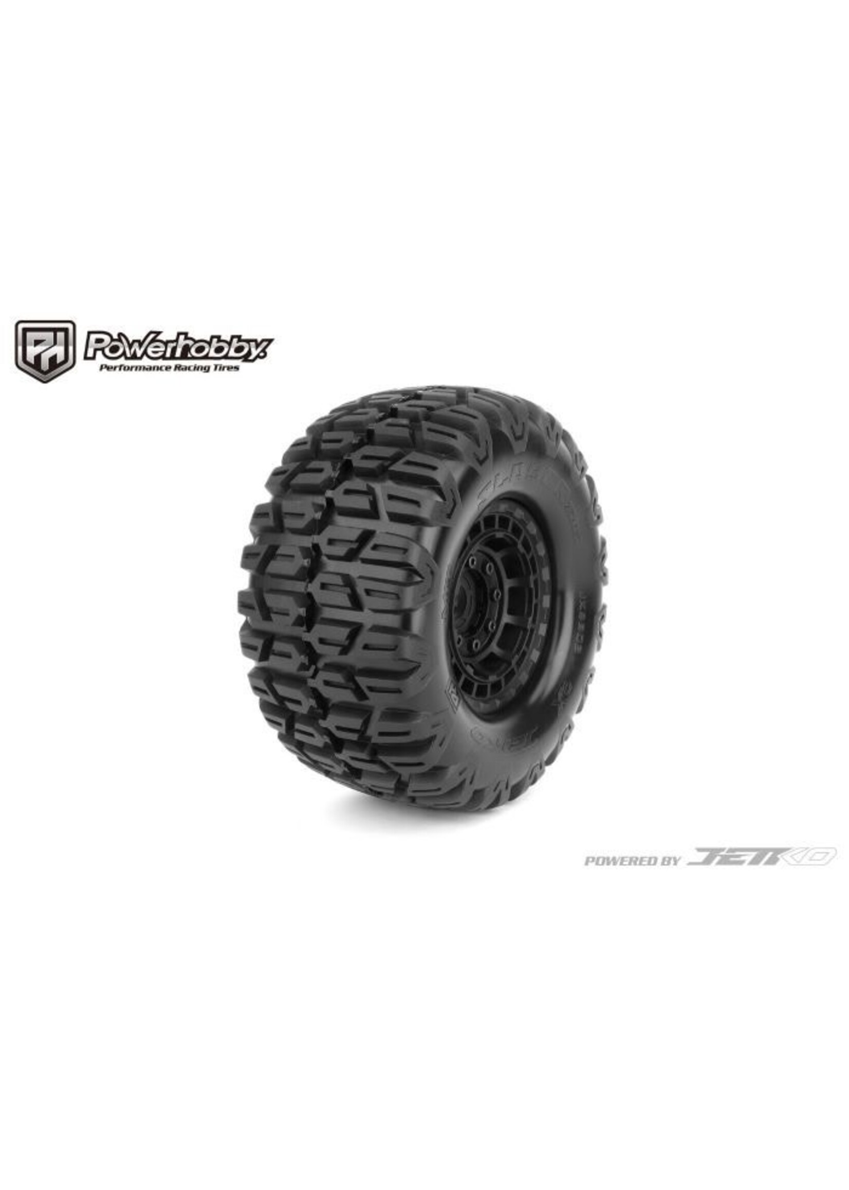 Power Hobby PHB5803CBMSGB Powerhobby Slayer 1/5 Belted Tires (2) FOR Traxxas X-Maxx Arrma Losi DBXL-E