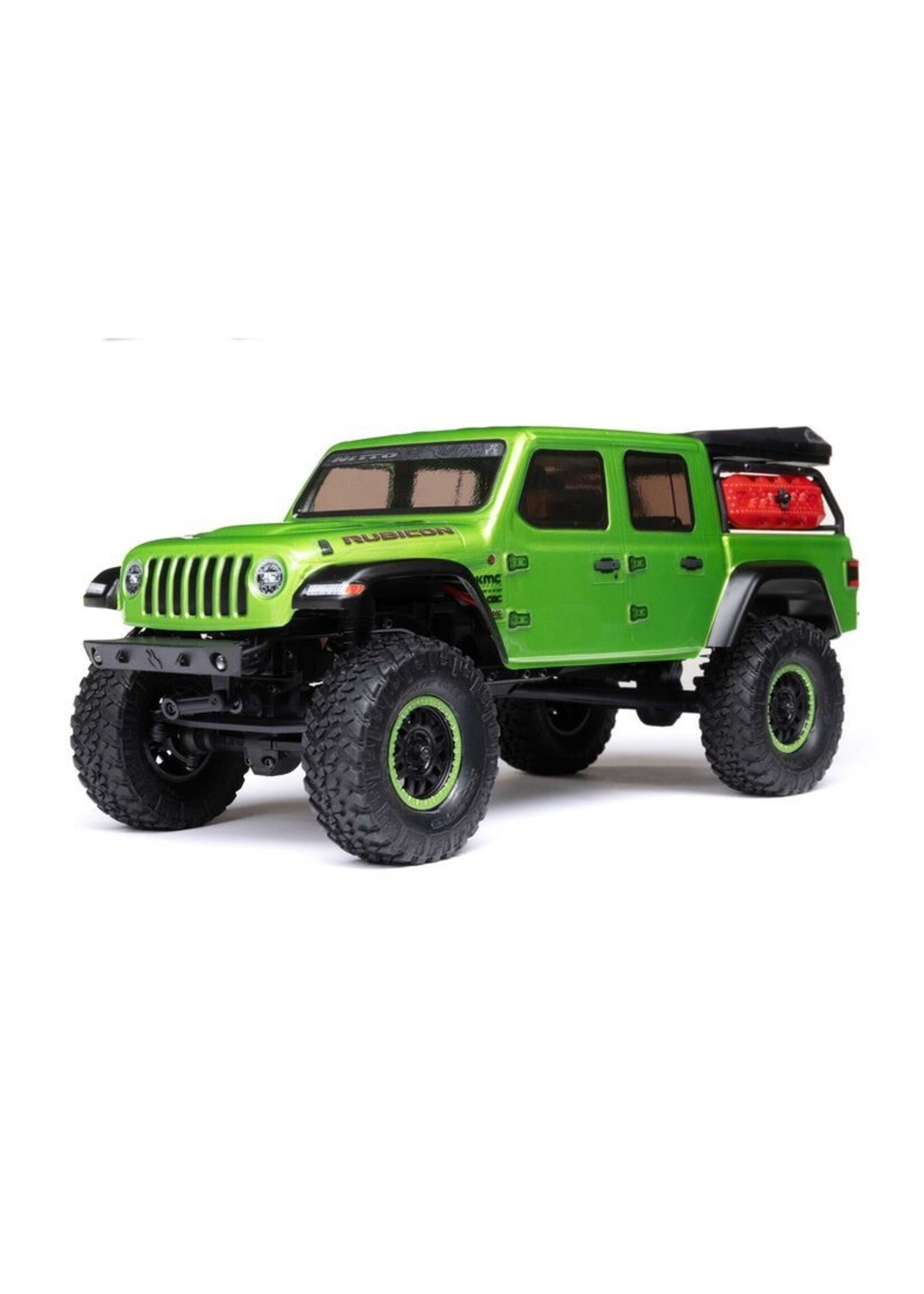 Axial AXI00005V2T3 Axial SCX24 Jeep JT Gladiator 1/24 4WD RTR Scale Mini Crawler (Green)