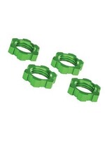 Traxxas Wheel nuts, splined, 17mm, serrated GREEN