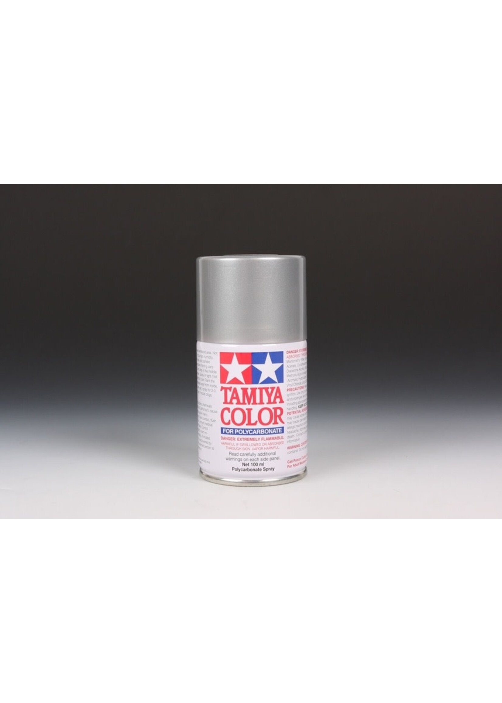 Tamiya TAM86041 Tamiya PS-41 Bright Silver Lexan Spray Paint (100ml)