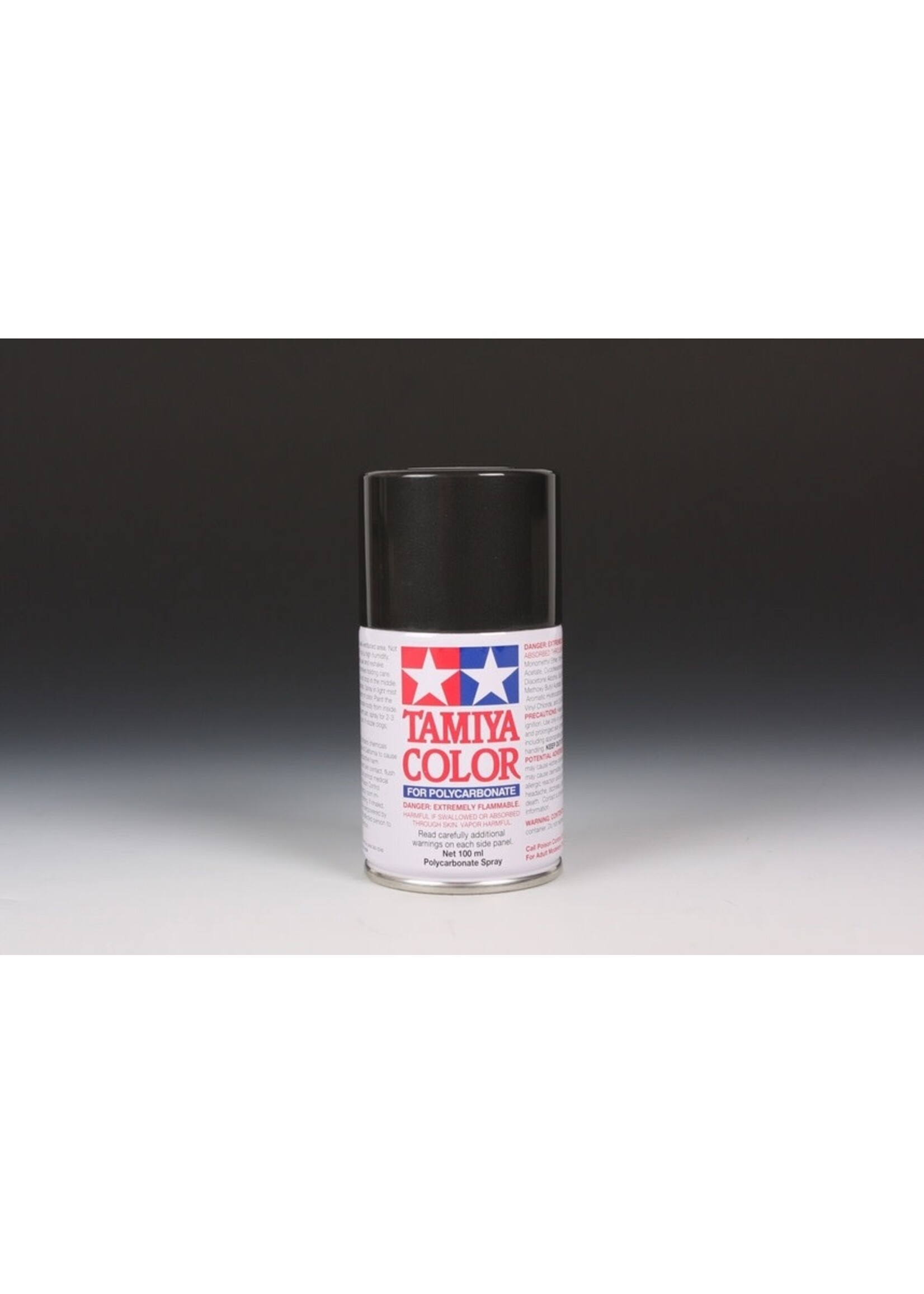 Tamiya TAM86023  Tamiya PS-23 Gun Metal Lexan Spray Paint (100ml)