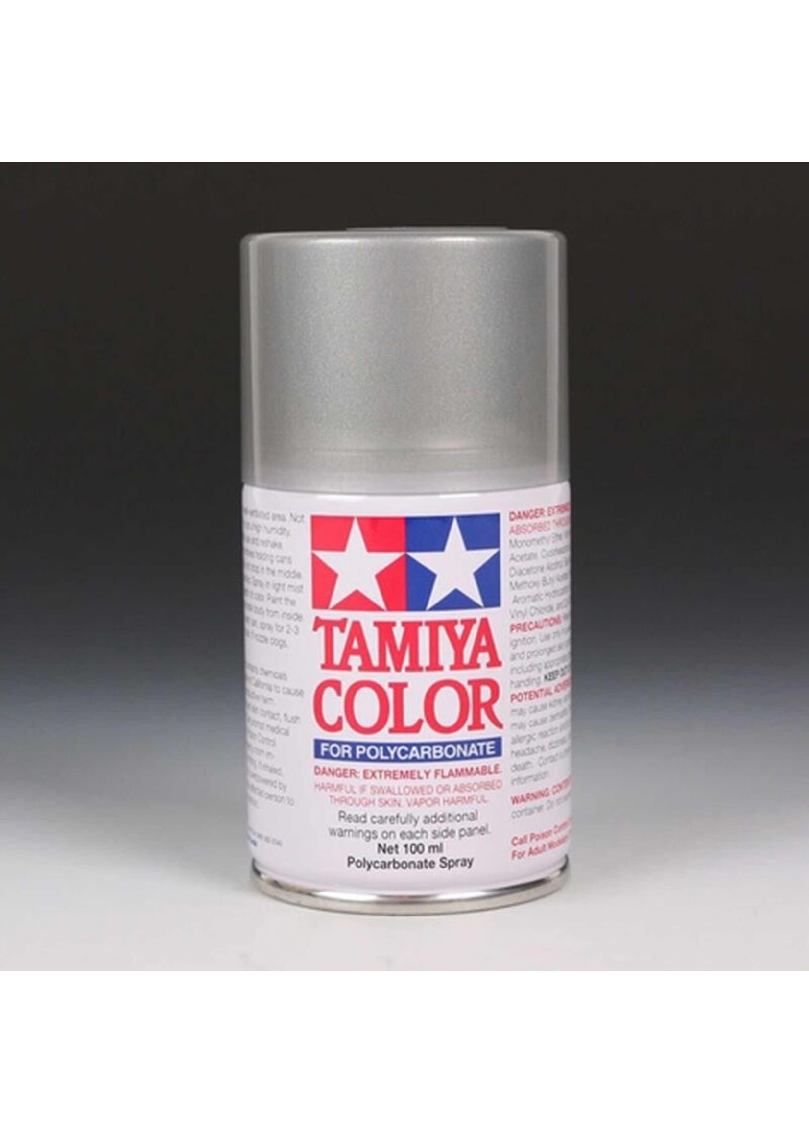 Tamiya TAM86036 Tamiya PS-36 Translucent Silver Lexan Spray Paint (100ml)