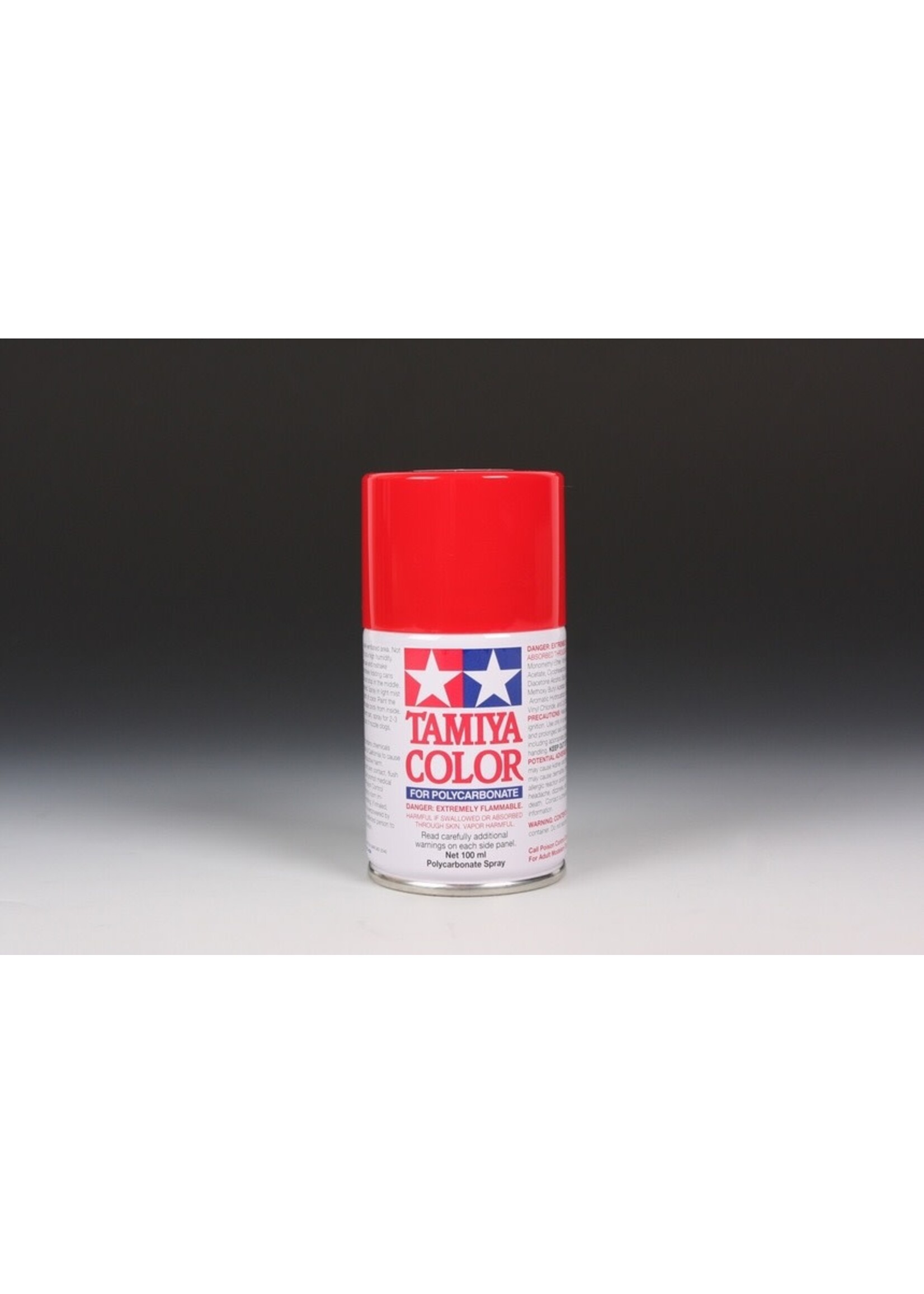Tamiya TAM86002 Tamiya PS-2 Red Lexan Spray Paint (100ml)