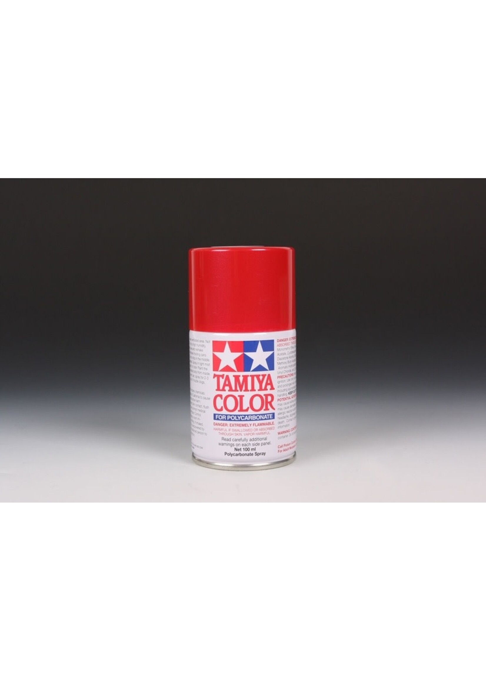 Tamiya TAM86015 Tamiya PS-15 Metallic Red Lexan Spray Paint (100ml)