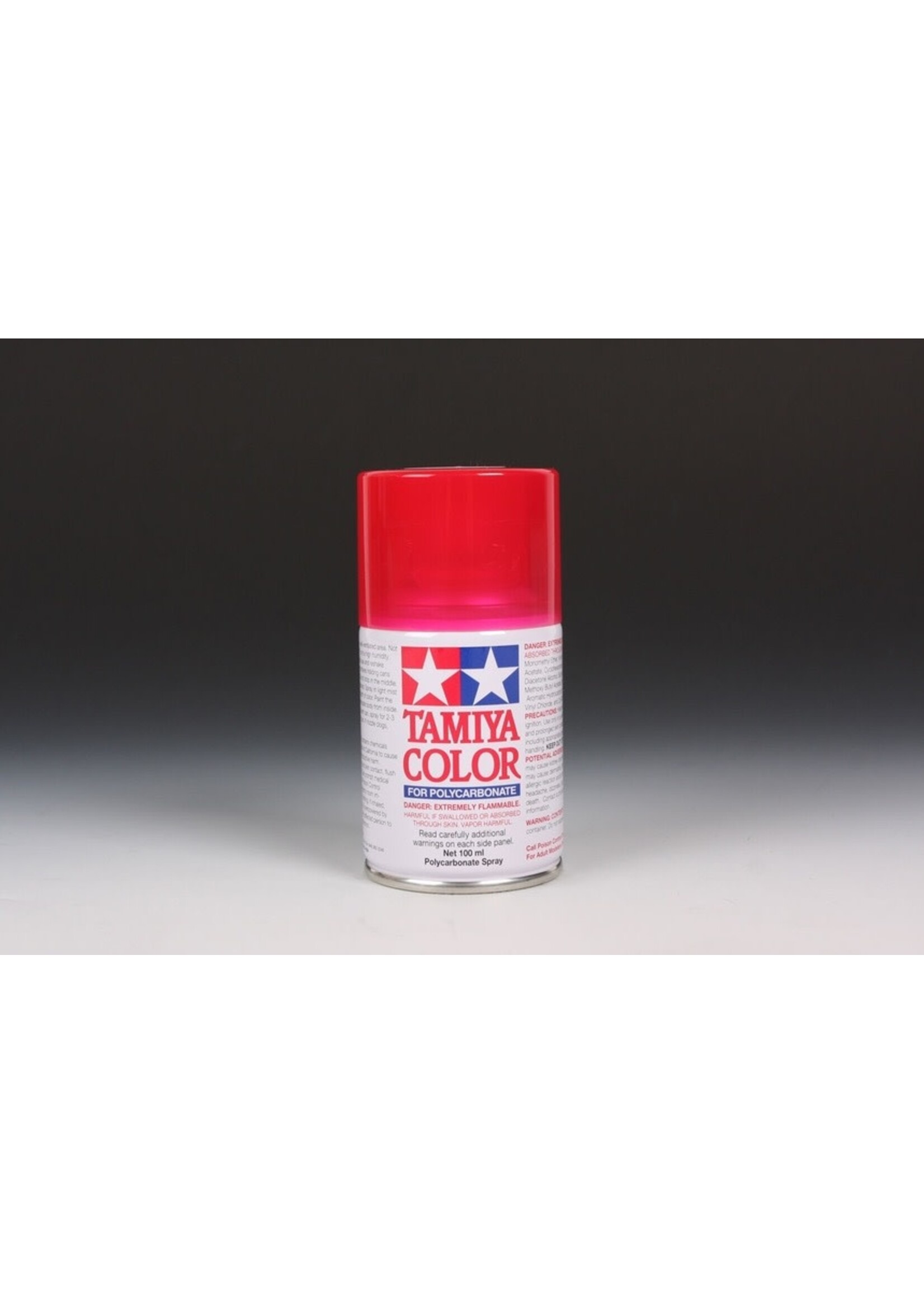 Tamiya TAM86037 Tamiya PS-37 Translucent Red Lexan Spray Paint (100ml)