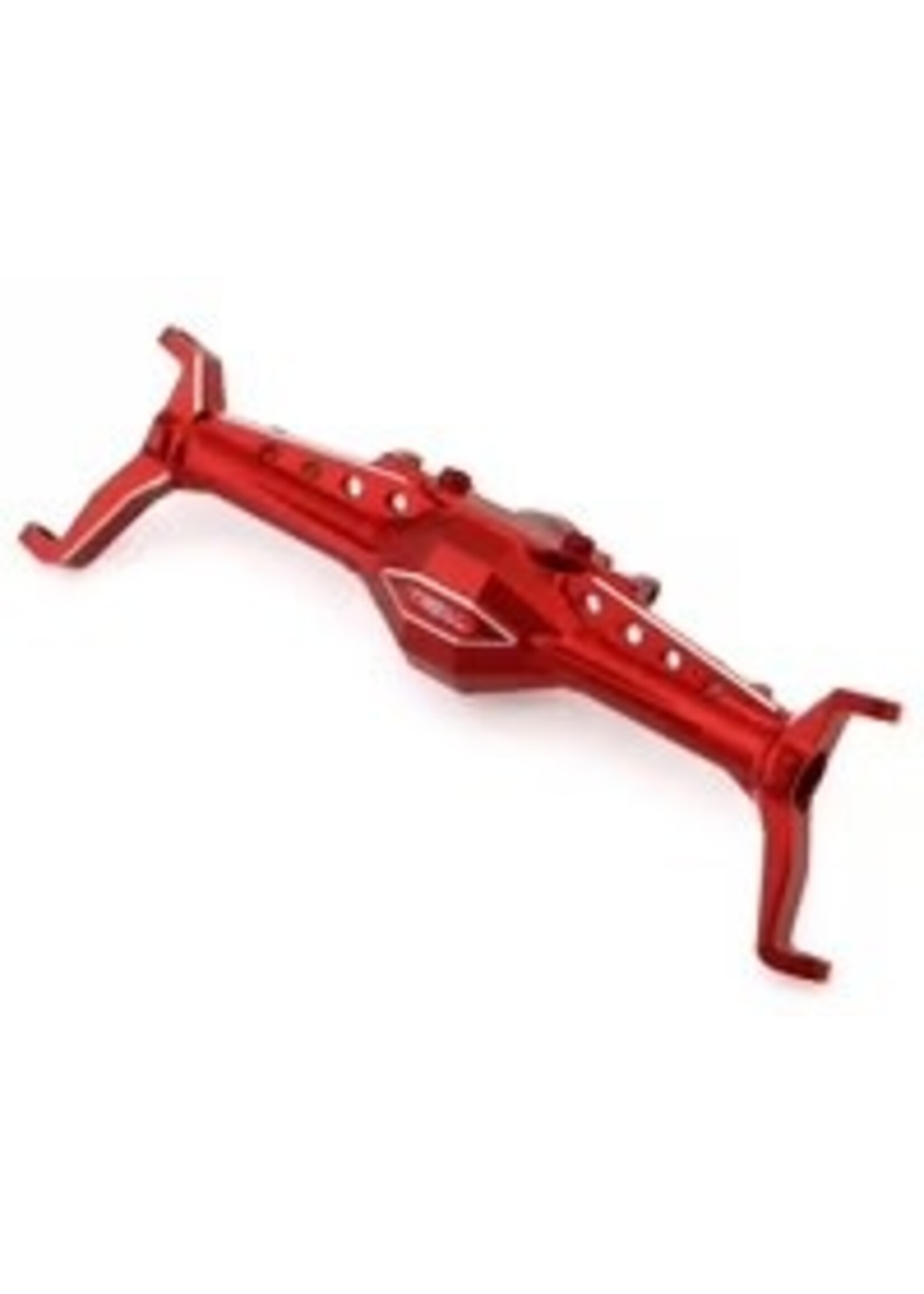 TREAL HOBBY TLHTCAPRA-33 Treal Hobby Axial Capra CNC Aluminum One Piece Front Axle Housing (Red)