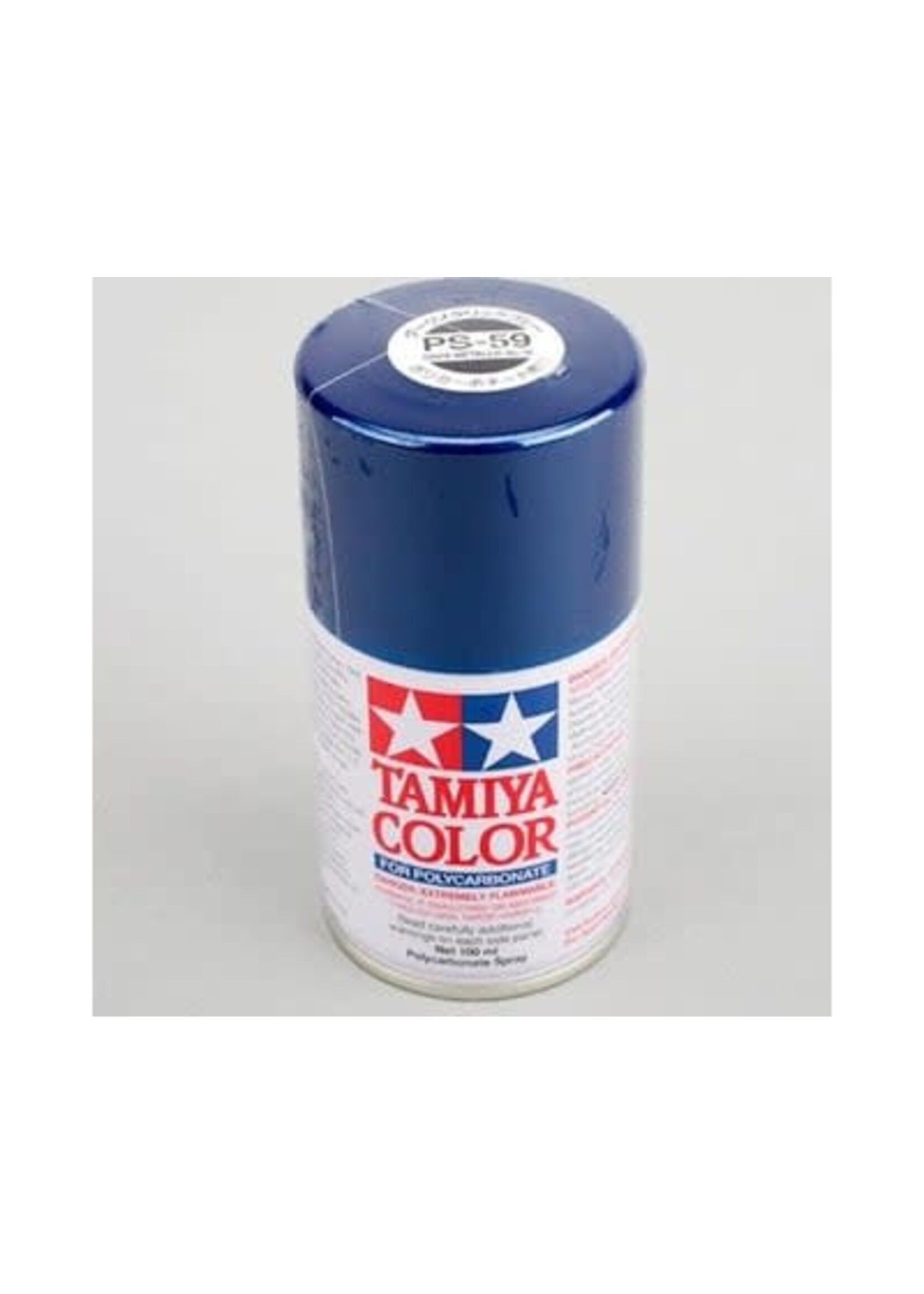 Tamiya TAM86059 Tamiya PS-59 Dark Metallic Blue Lexan Spray Paint (100ml)