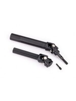 Traxxas Driveshaft assembly, front or rear, Maxx® Duty (1) (left or right) (fully assembled, ready to install)/ screw pin (1) (for use with #8995 WideMaxx™ suspension kit)