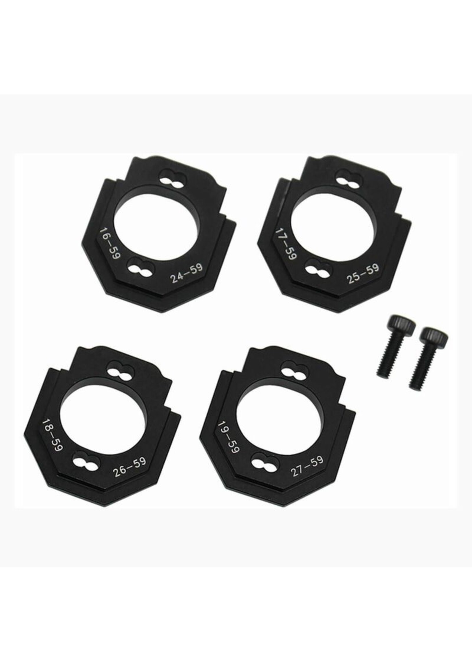 Hot Racing HRAGRM18V01 Aluminum Motor Mount 16- 27T Grom