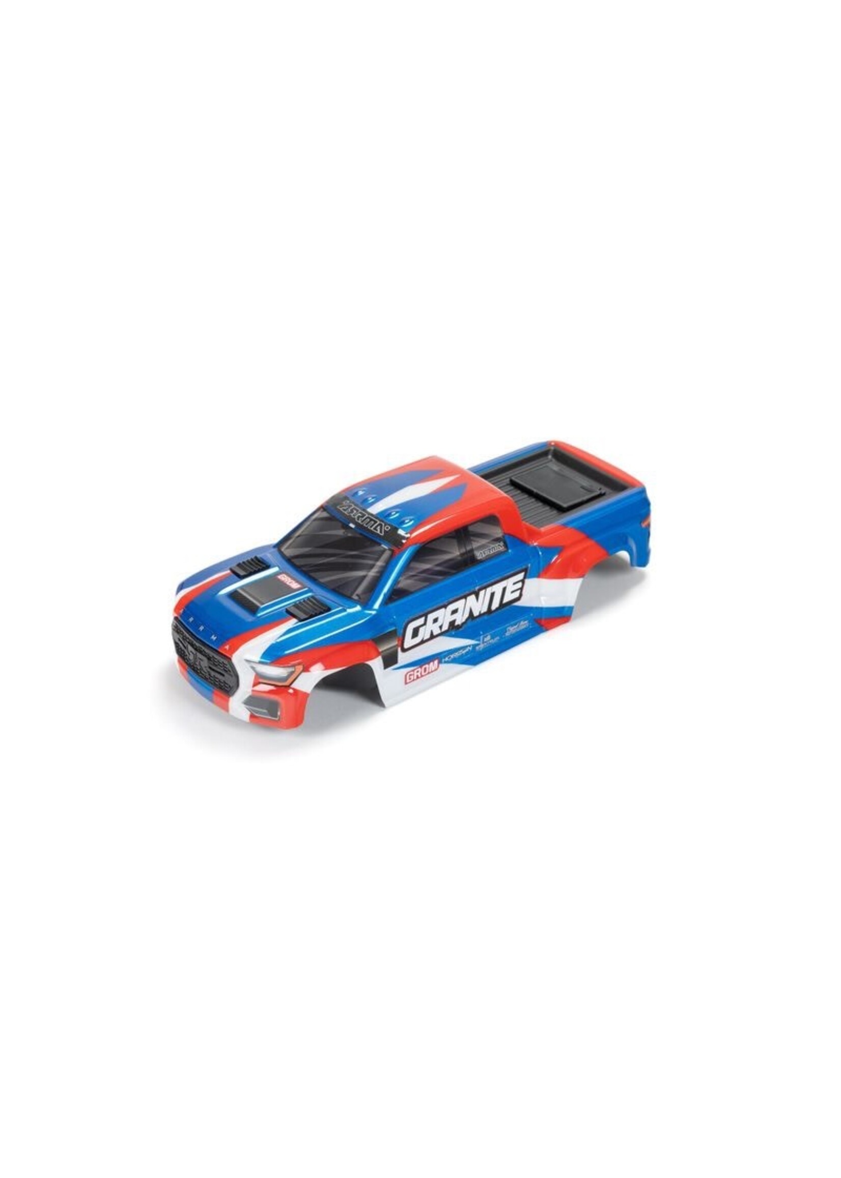ARRMA ARA412001 Granite GROM Body, Blue/Red