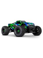Traxxas GREEN Maxx with WideMaxx