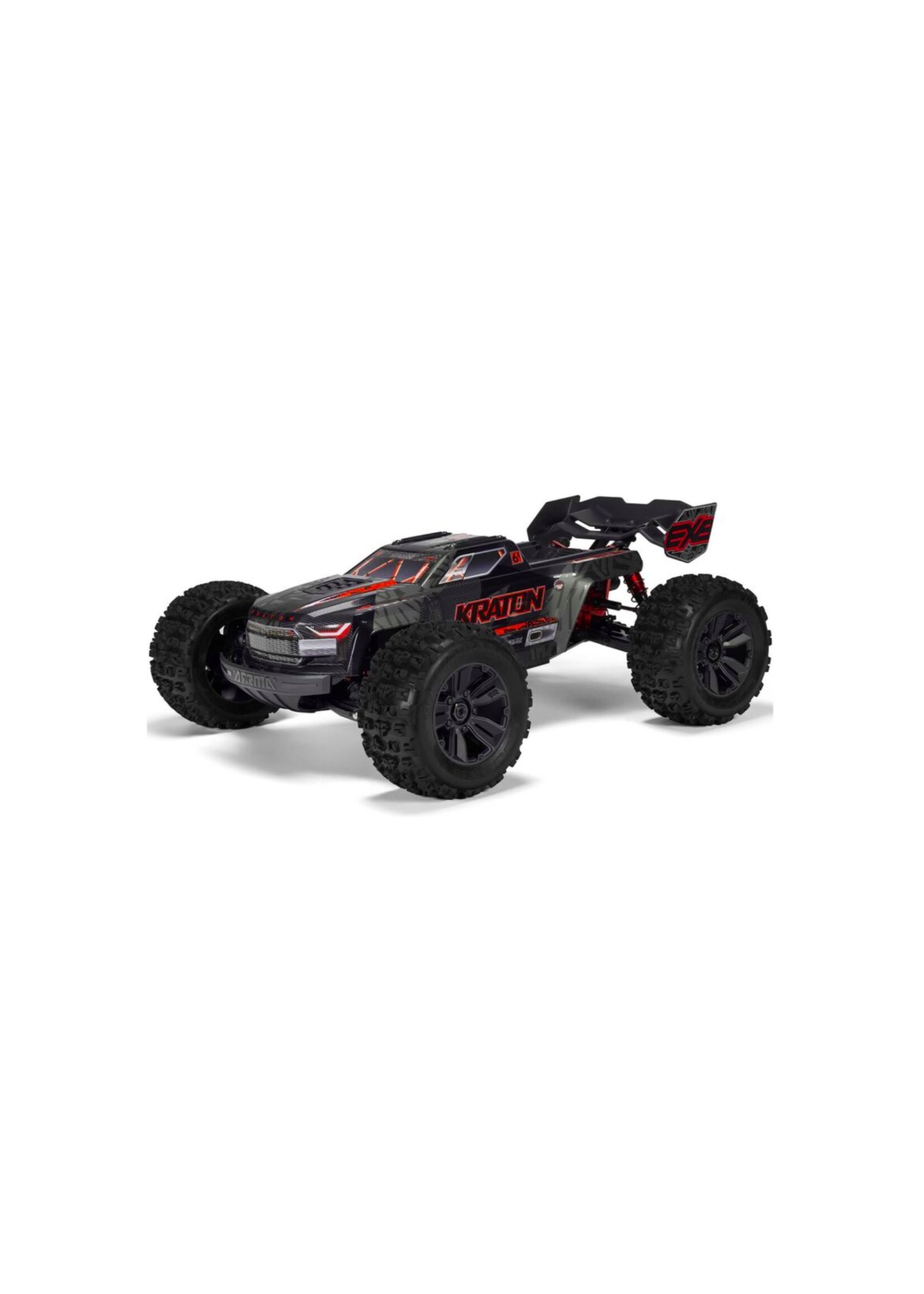 arrama 1/8 KRATON 4X4 6S EXB BLX BRUSHLESS V6 SPEED TRUCK RTR, BLACK