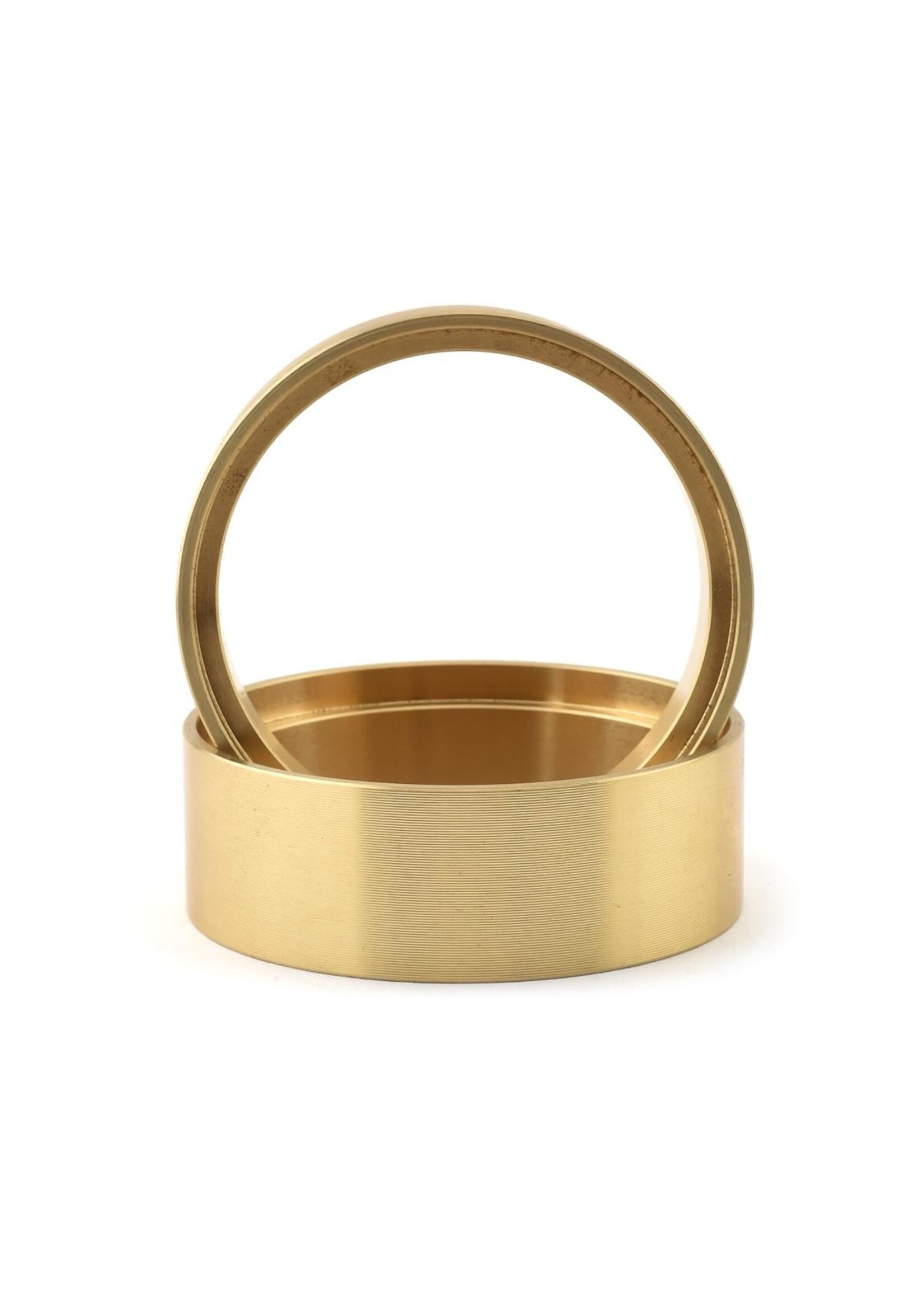 Vanquish VPS05253 Vanquish Products Brass 0.8" 1.9" Wheel Clamp Rings (2)