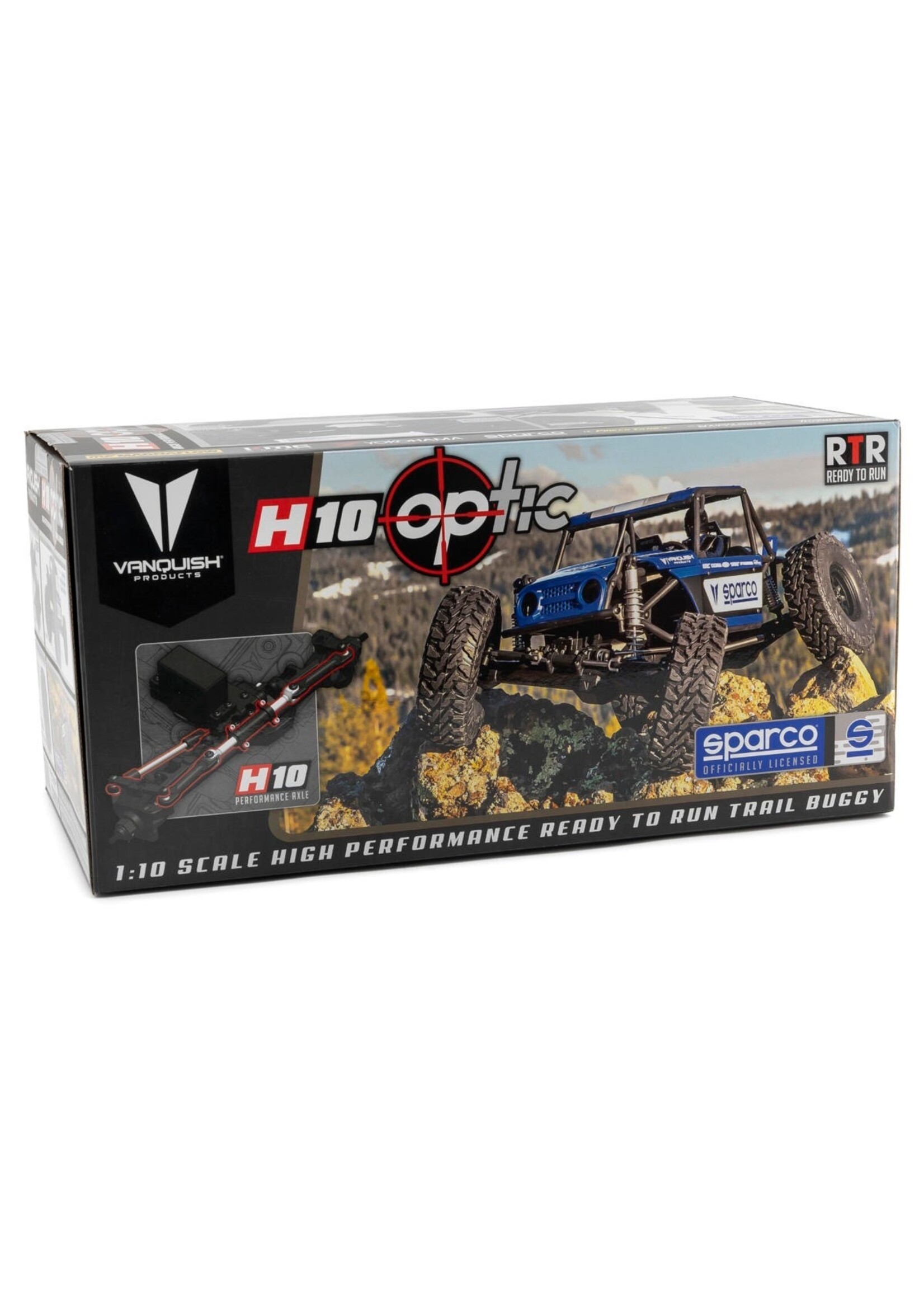 Vanquish VPS09010A Vanquish Products H10 Optic 1/10 4WD RTR Rock Crawler (Yokohama)