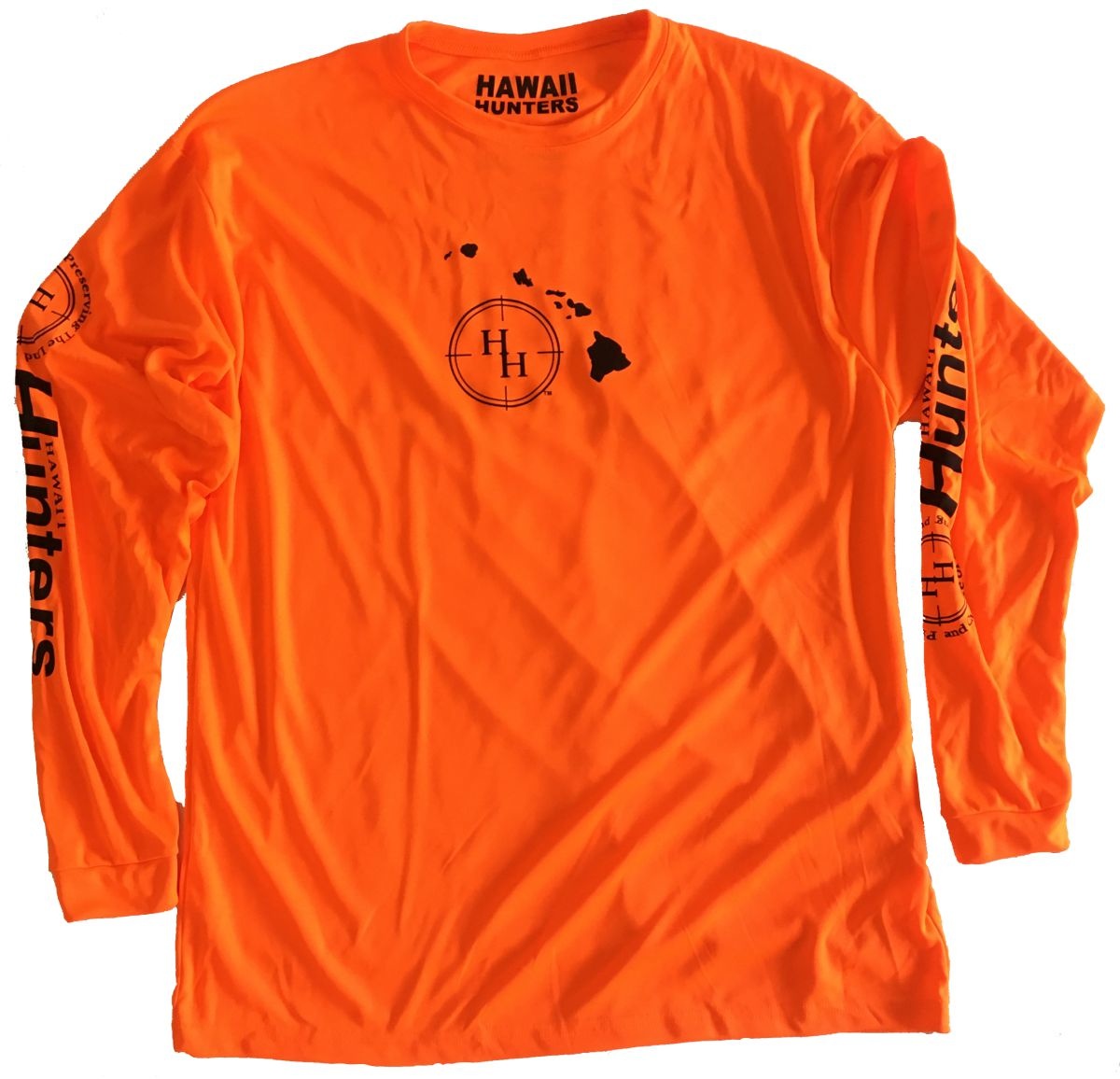 Hawaii Hunters Performance Safety Orange LS - Hawaii Hunters