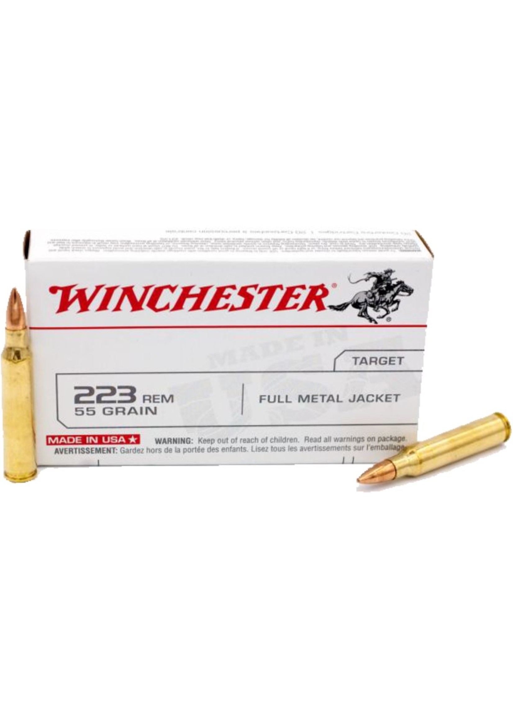 Winchester 223 FMJ 55gr