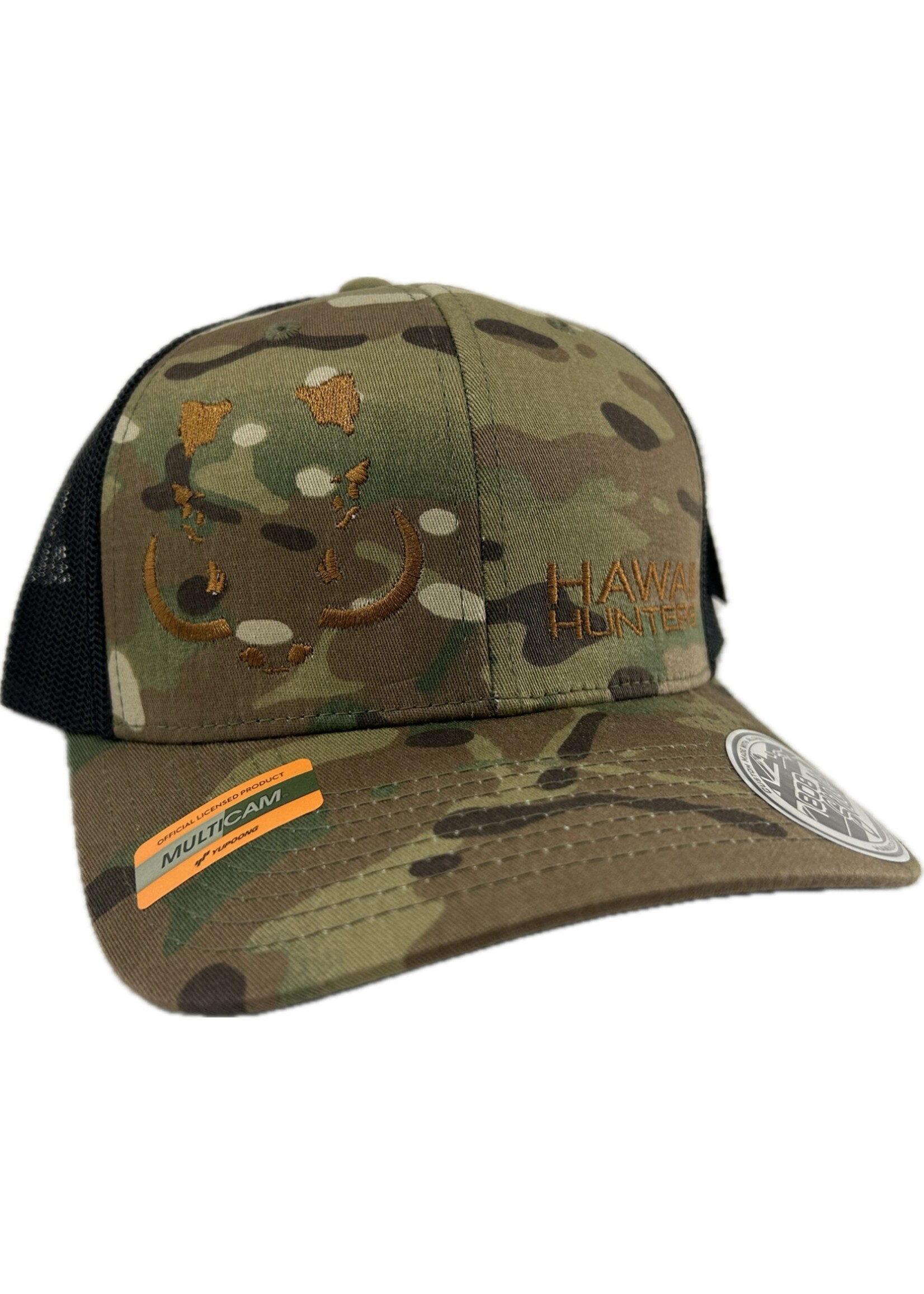 HH Island Jaw camo hat, snapback