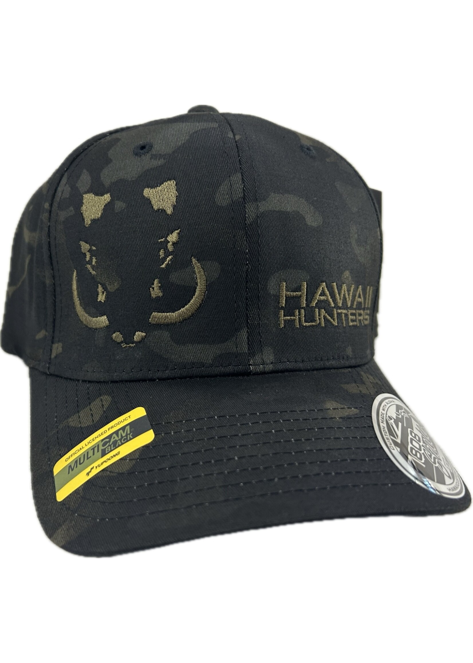 HH Island Jaw Camo Hat, FlexFit