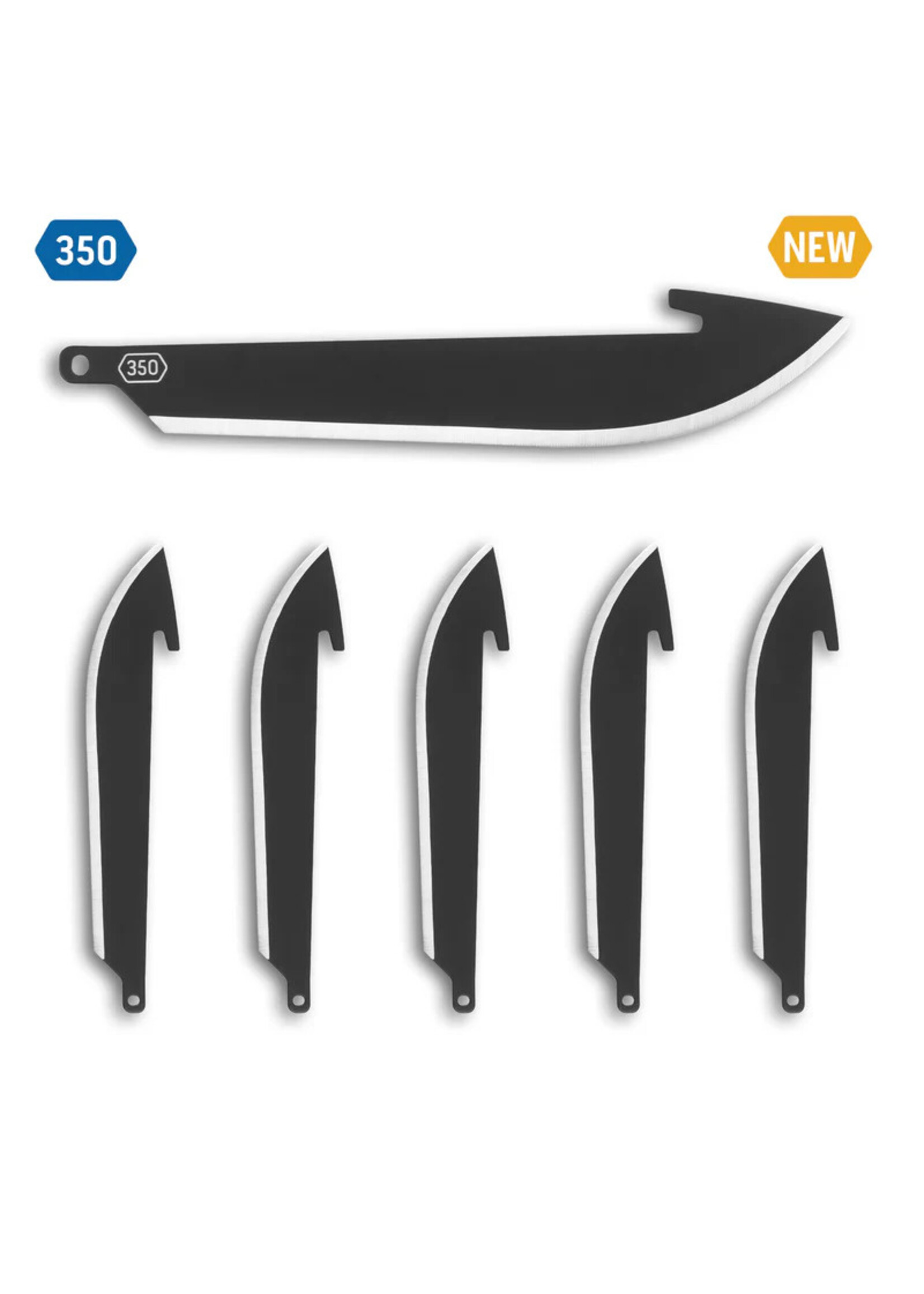 3.5" Black-Oxide Blades