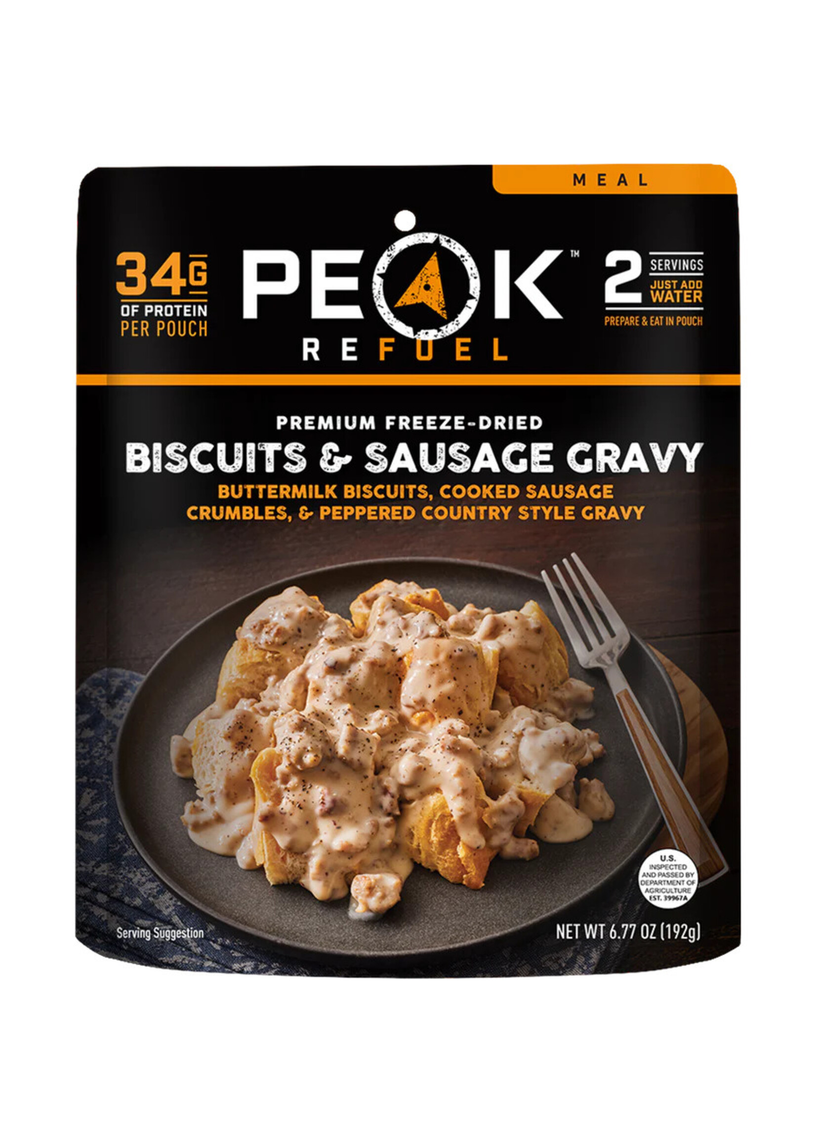 Peak Refuel Biscuits & Sausage Gravy