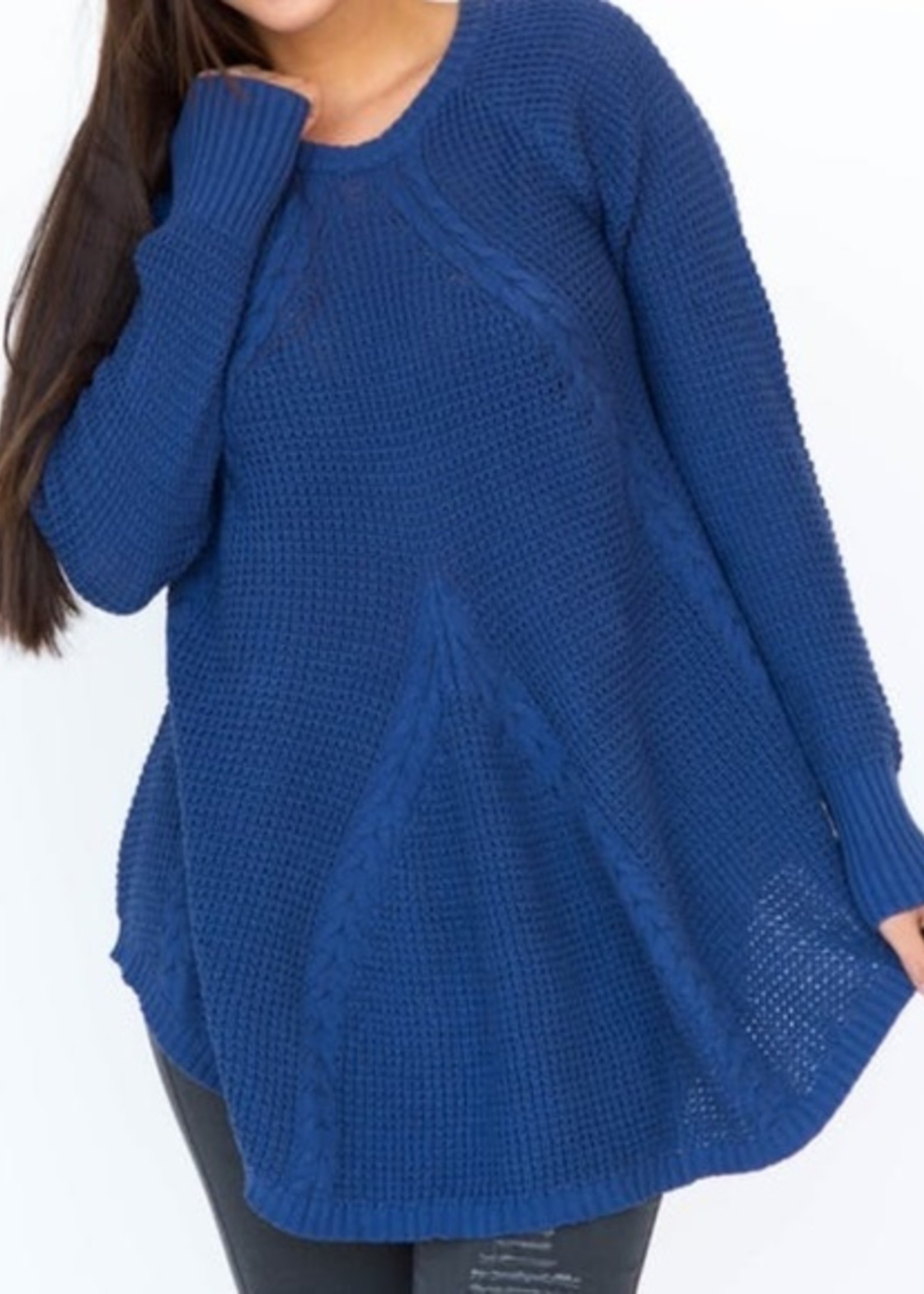 Cable Pullover - Mel's Brash \u0026 Sassy 