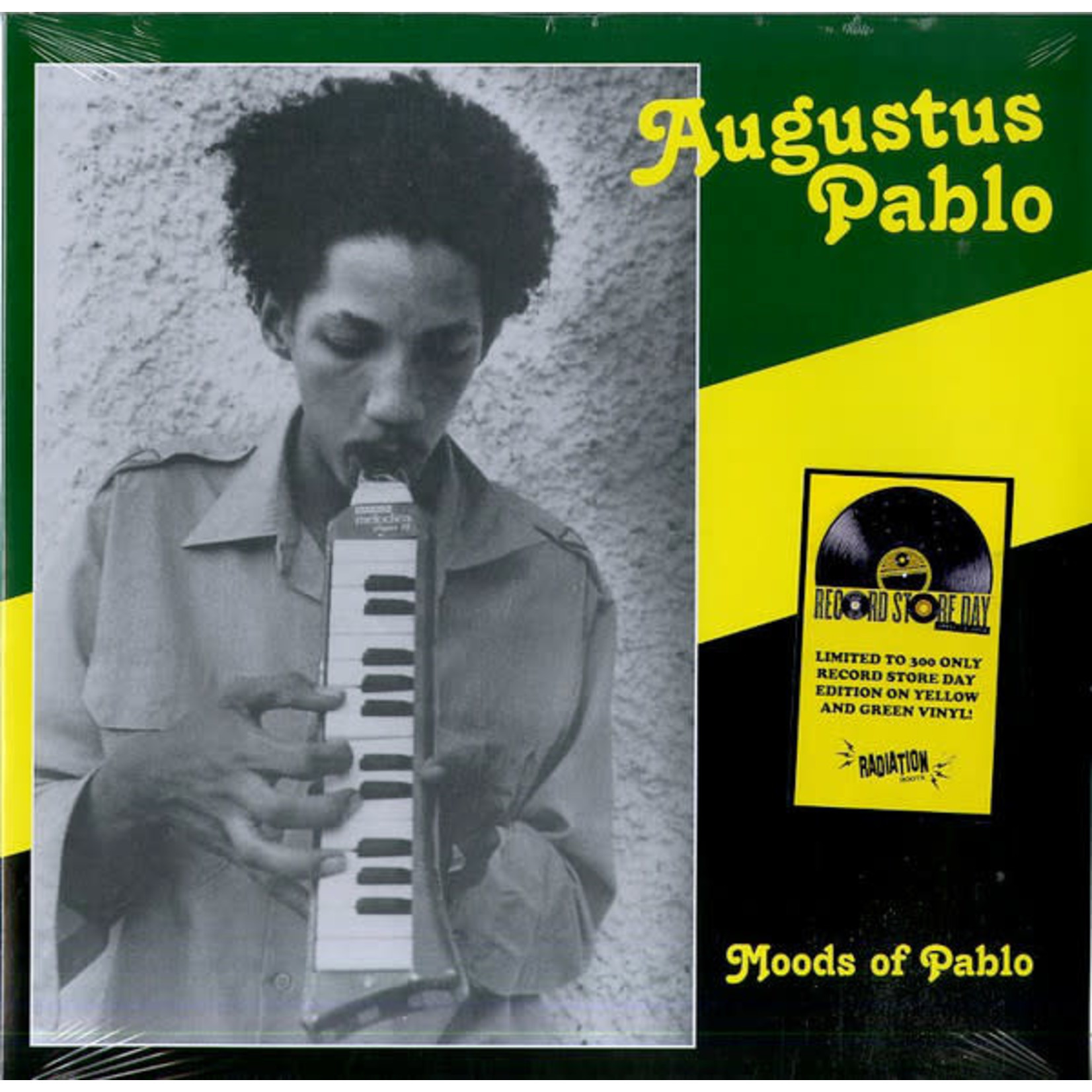 Record Store Day 2008-2023 Augustus Pablo - Moods Of Pablo (LP) [Yellow/Green]