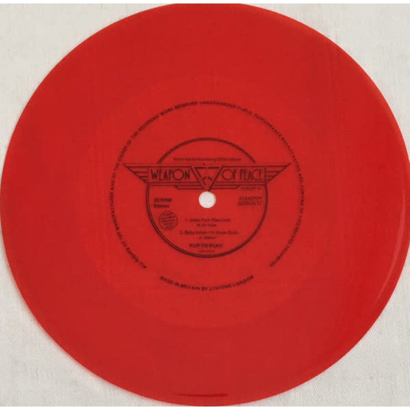 Weapon Of Peace - West Park / Baby When I'm Gone (7") {VG}