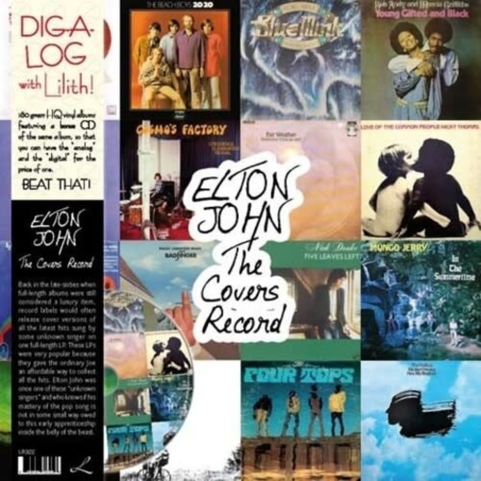 Lilith Elton John - The Covers Record (LP+CD)