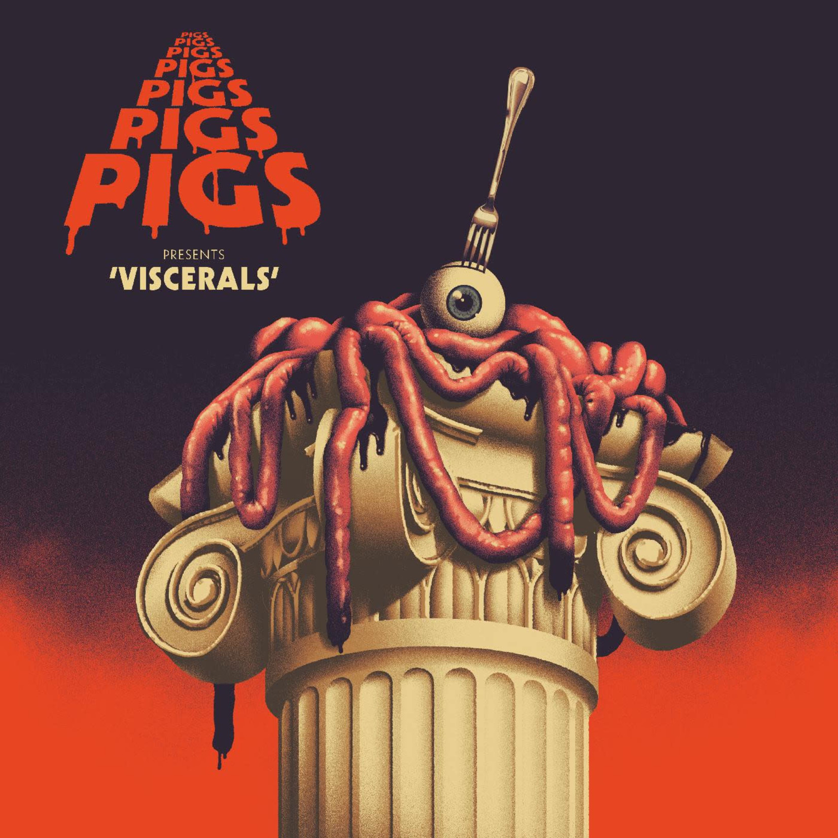 Rocket Pigs Pigs Pigs - Viscerals (LP) [Blood/Guts]