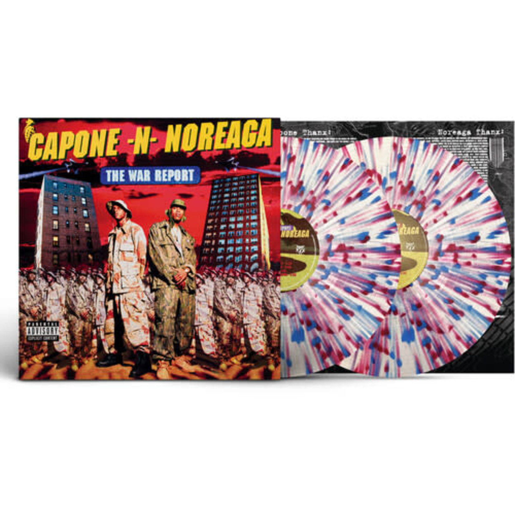 Tommy Boy Capone-N-Noreaga - War Report (2LP) [Splatter]