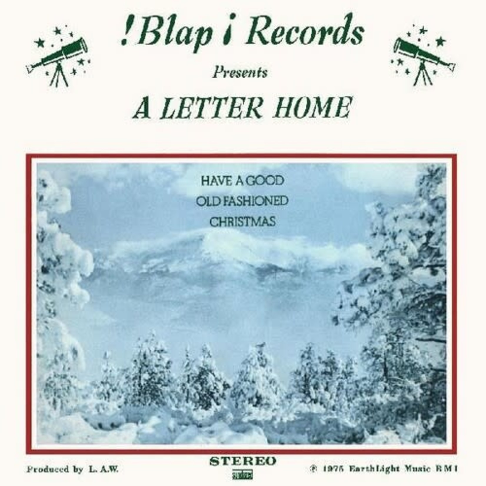 Sundazed Letter Home - Have A Good Old Fashioned Christmas (LP) [White]