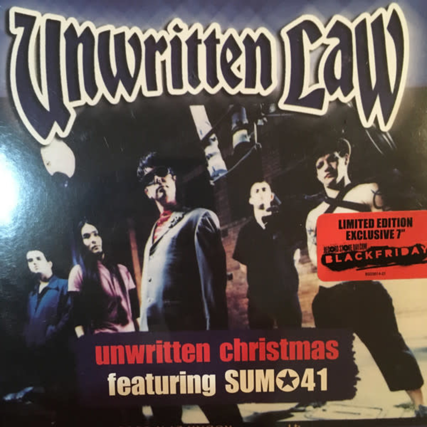 RSD Black Friday 2011-2024 Unwritten Law - Unwritten Christmas (7")
