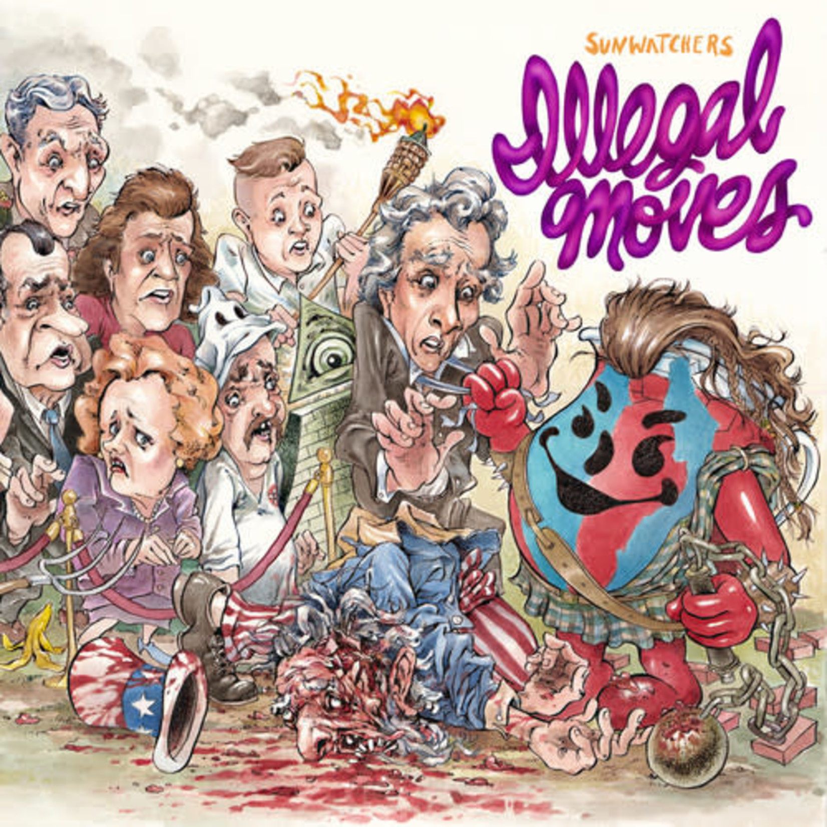 Trouble In Mind Sunwatchers - Illegal Moves (LP)