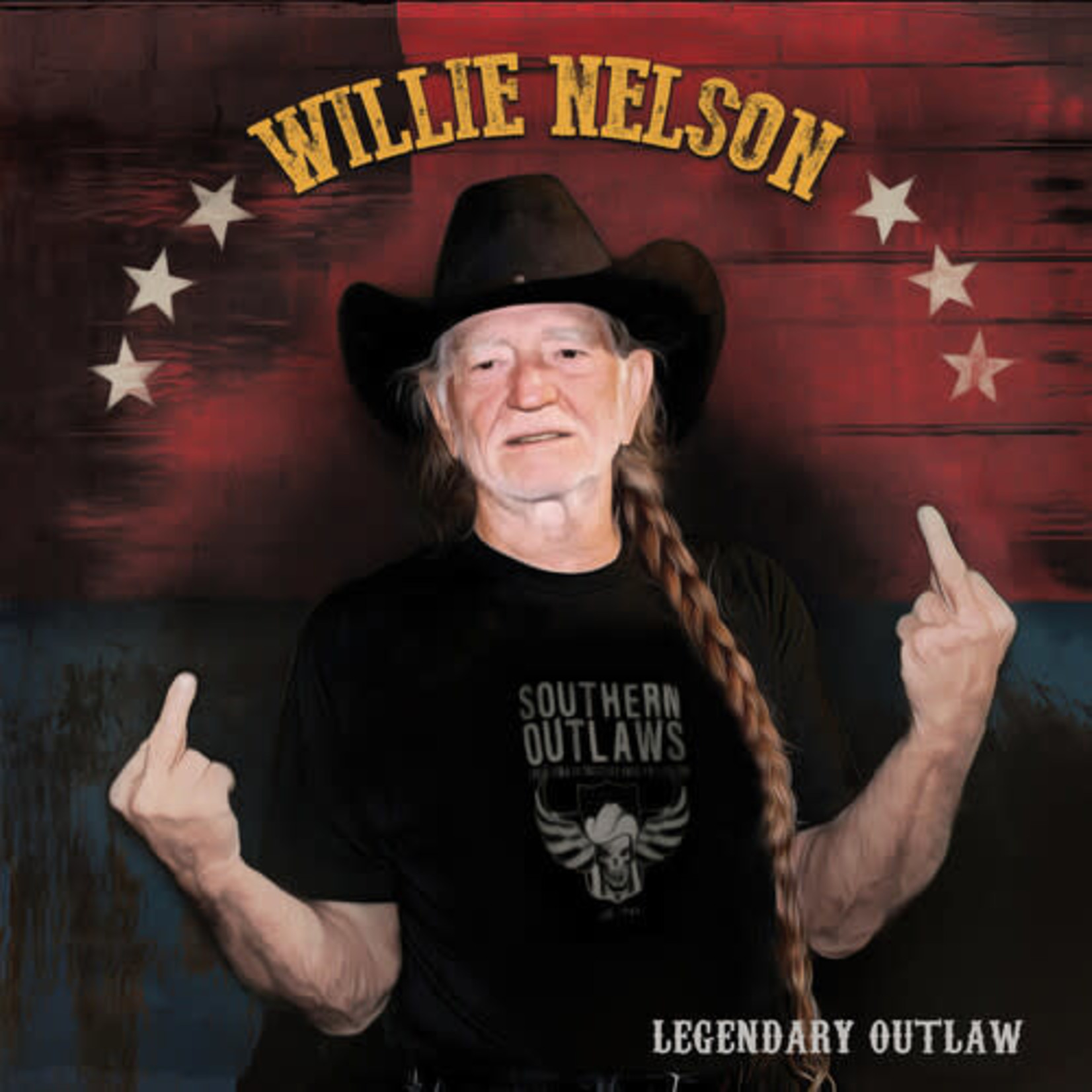 Cleopatra Willie Nelson - Legendary Outlaw (LP) [Multi-Color]