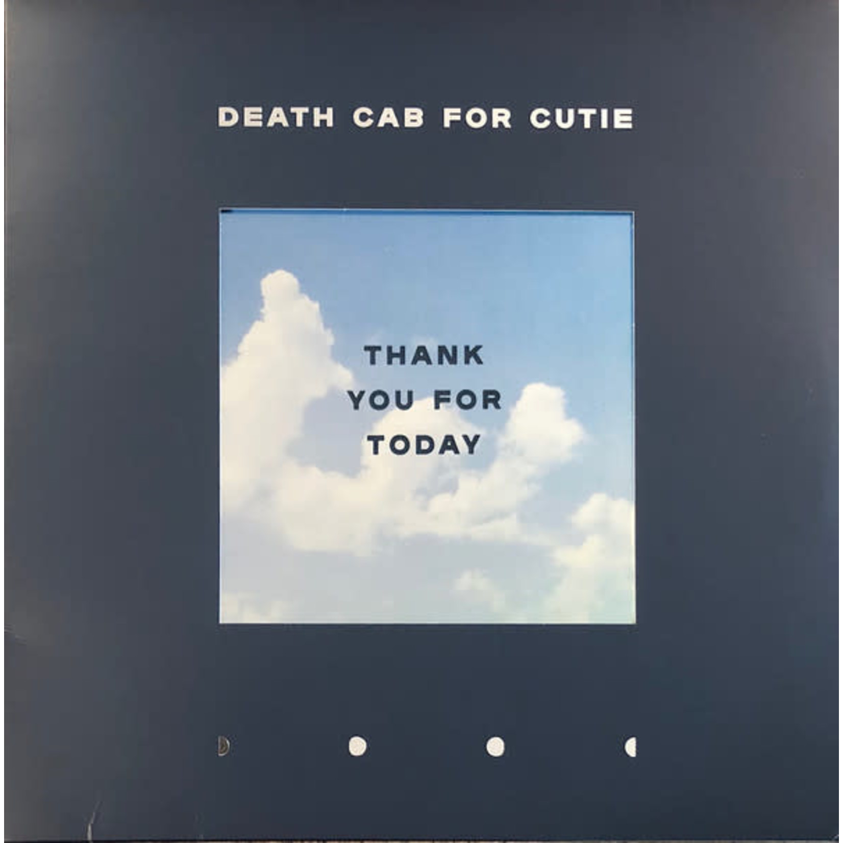 Barsuk Death Cab For Cutie - Thank You For Today (LP) [Clear]